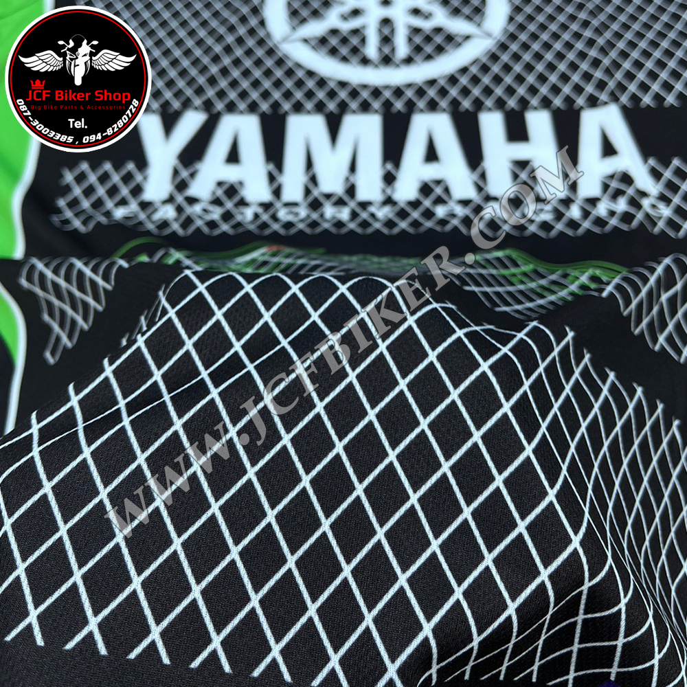 เสื้อยืดแขนสั้น YAMAHA #JT562 เนื้อผ้า ไฟเบอร์นาโน ซึมซับเหงื่อและปกป้องกลิ่นอับชื้นได้ดี