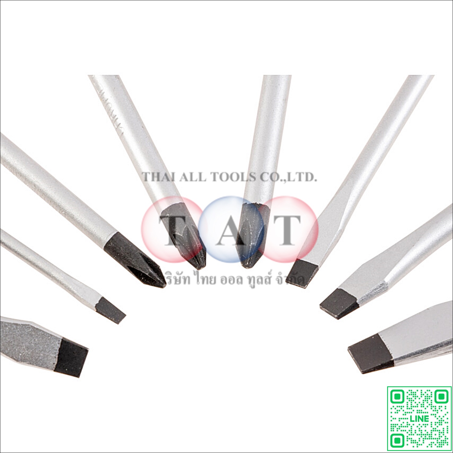 ชุดไขควง TRI-LINE DRIVER SET 8-PCE YAMOTO YMT5722080K