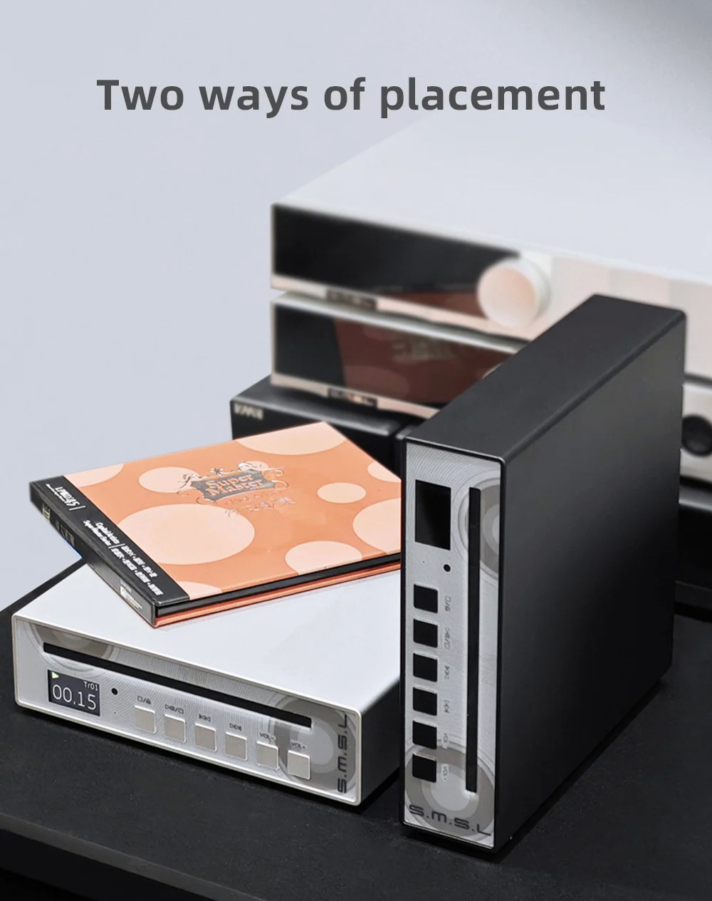 SMSL PL100 เครื่องเล่น CD ชิป DAC Cirrus Logic CS43131 ประกันศูนย์ไทย
