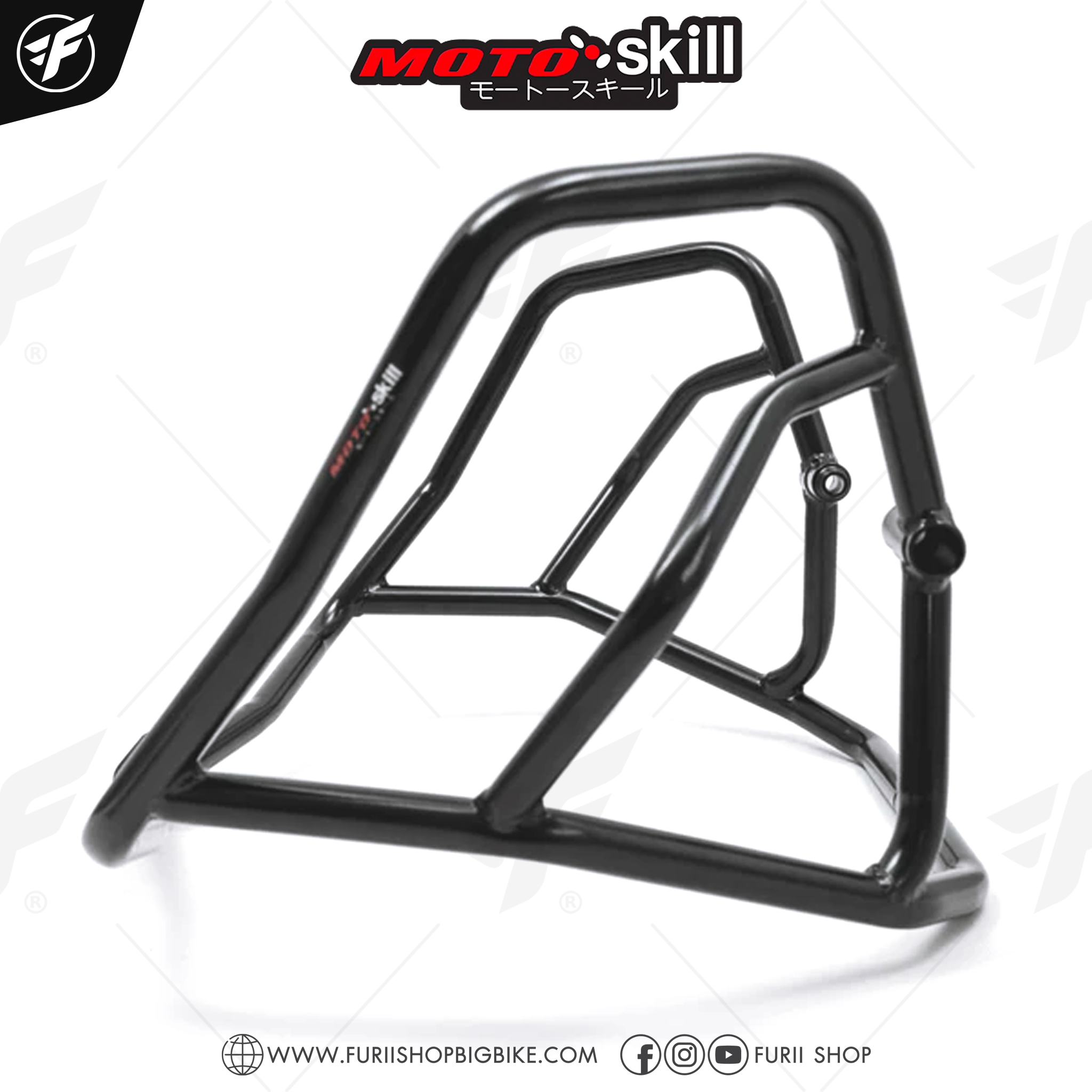 แคชบาร์ V.1 MOTOSKILL Crash bar V.1 สำหรับ SUZUKI V-Strom 1000
