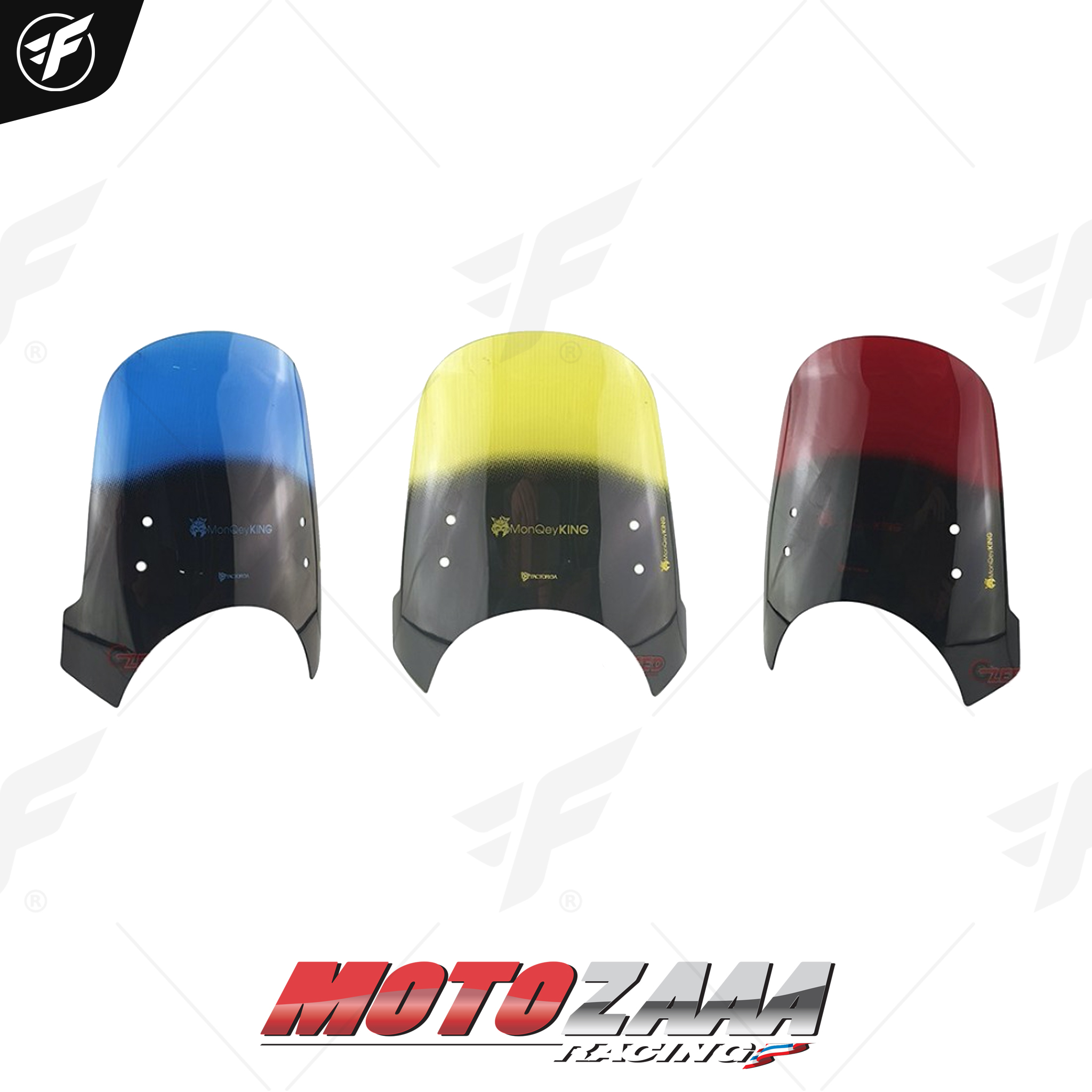 ชิวหน้า Honda Monkey 125 MotoZaaa Meter Visor Windshield V1C