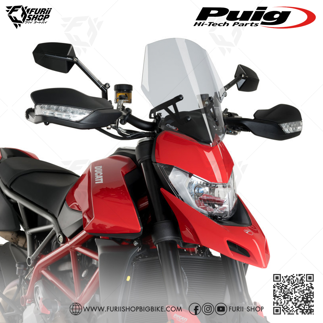 ชิลด์หน้า Puig Windshield Sport : for Ducati Hypermotard 950 2019-2022