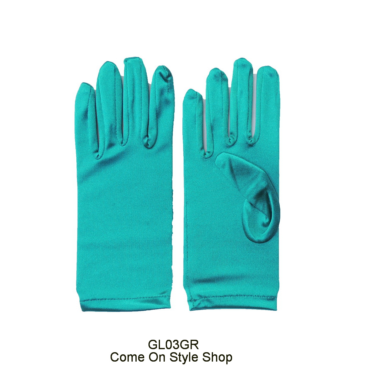 ถุงมือสีเขียว green glove