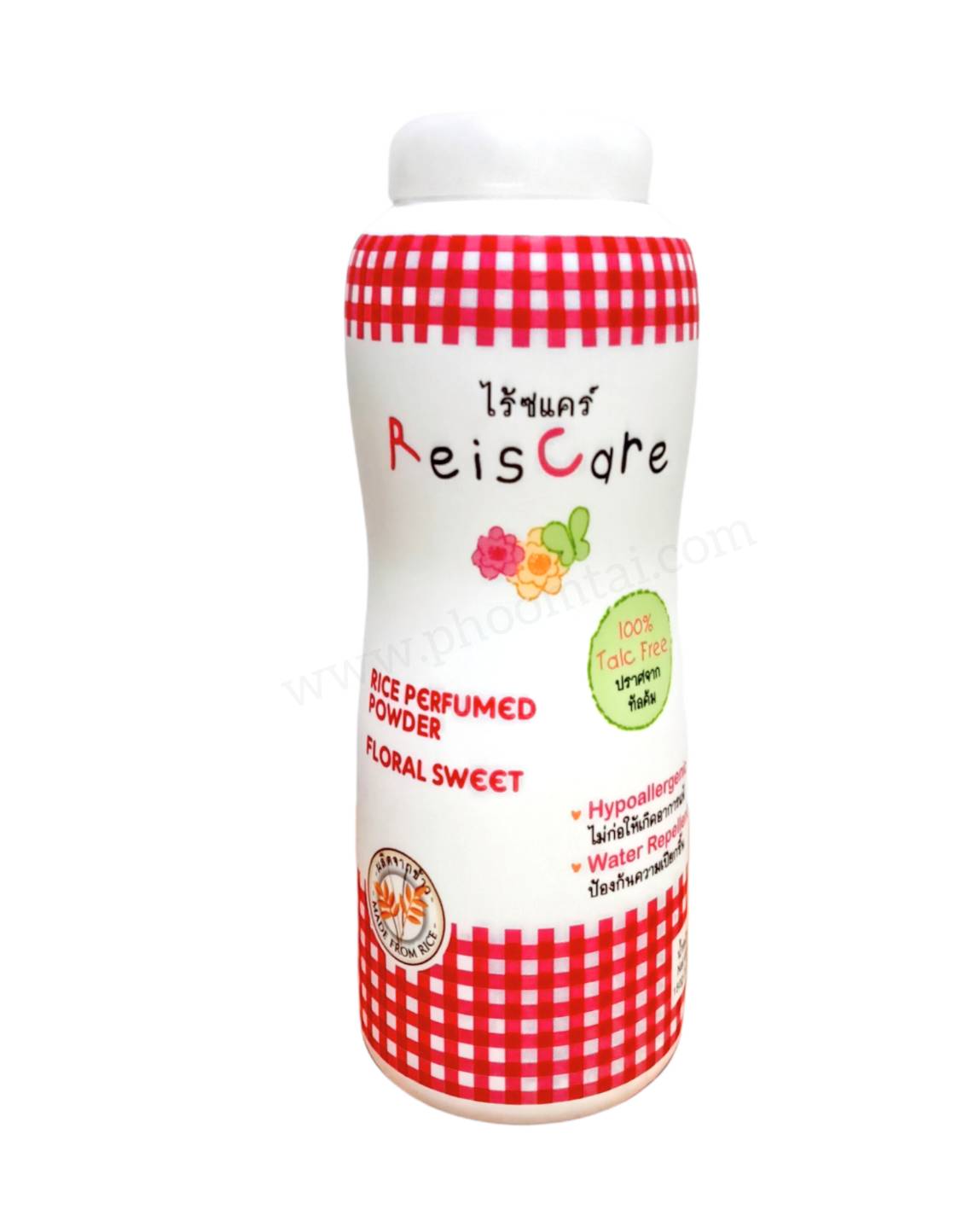 แป้งเด็ก ไร้ซแคร์ (150 กรัม) <ชมพูใหญ่> ราคา 100 ฿ ( 6 ชิ้น ส่ง 95 ฿)