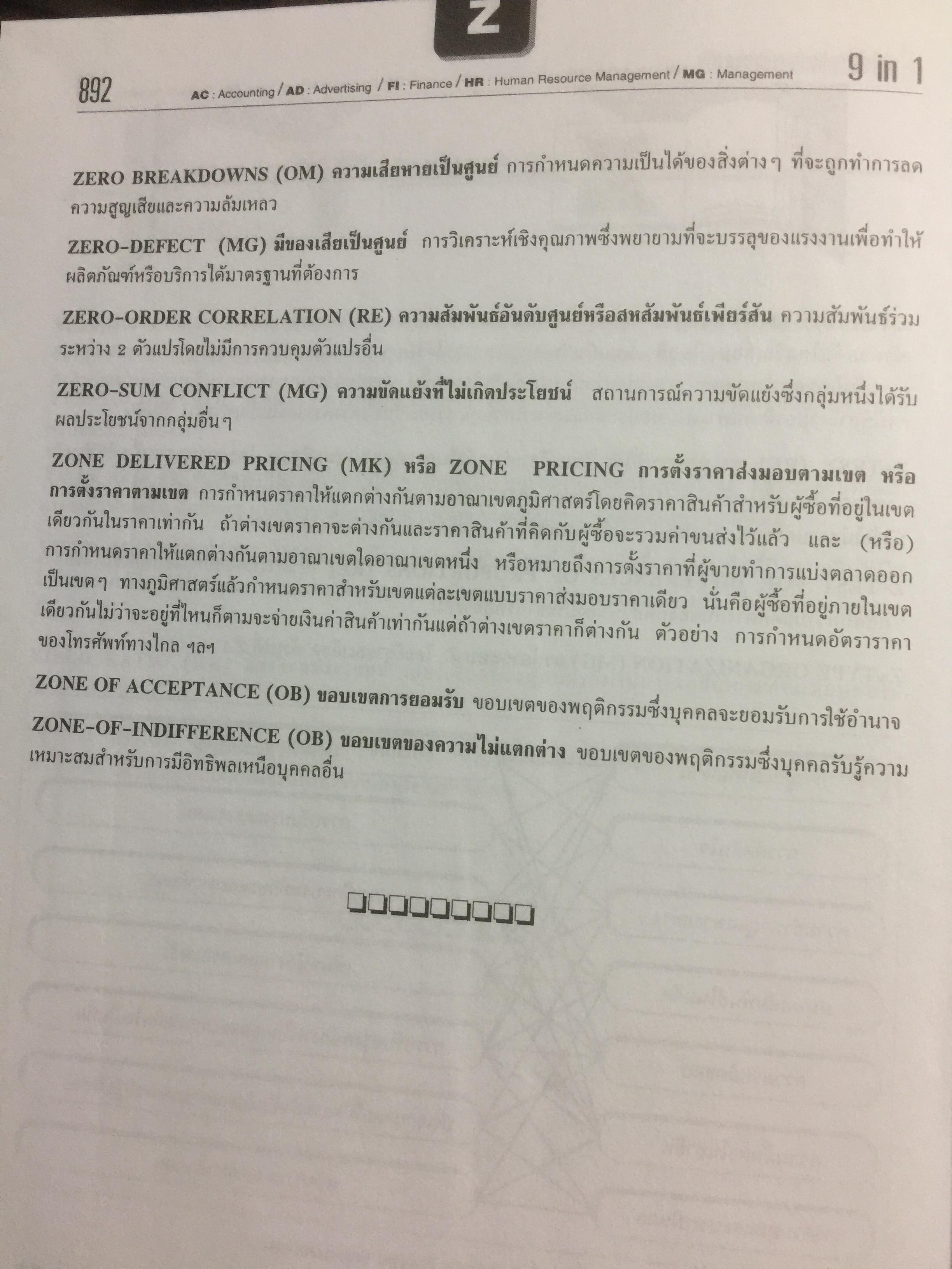 รู้เฟื่องเรื่อง ศัพท์การบริหารธุรกิจ ผู้เขียน รศ.ศิริวรรณ เสรีรัตน์ และคณะ 0 กก.