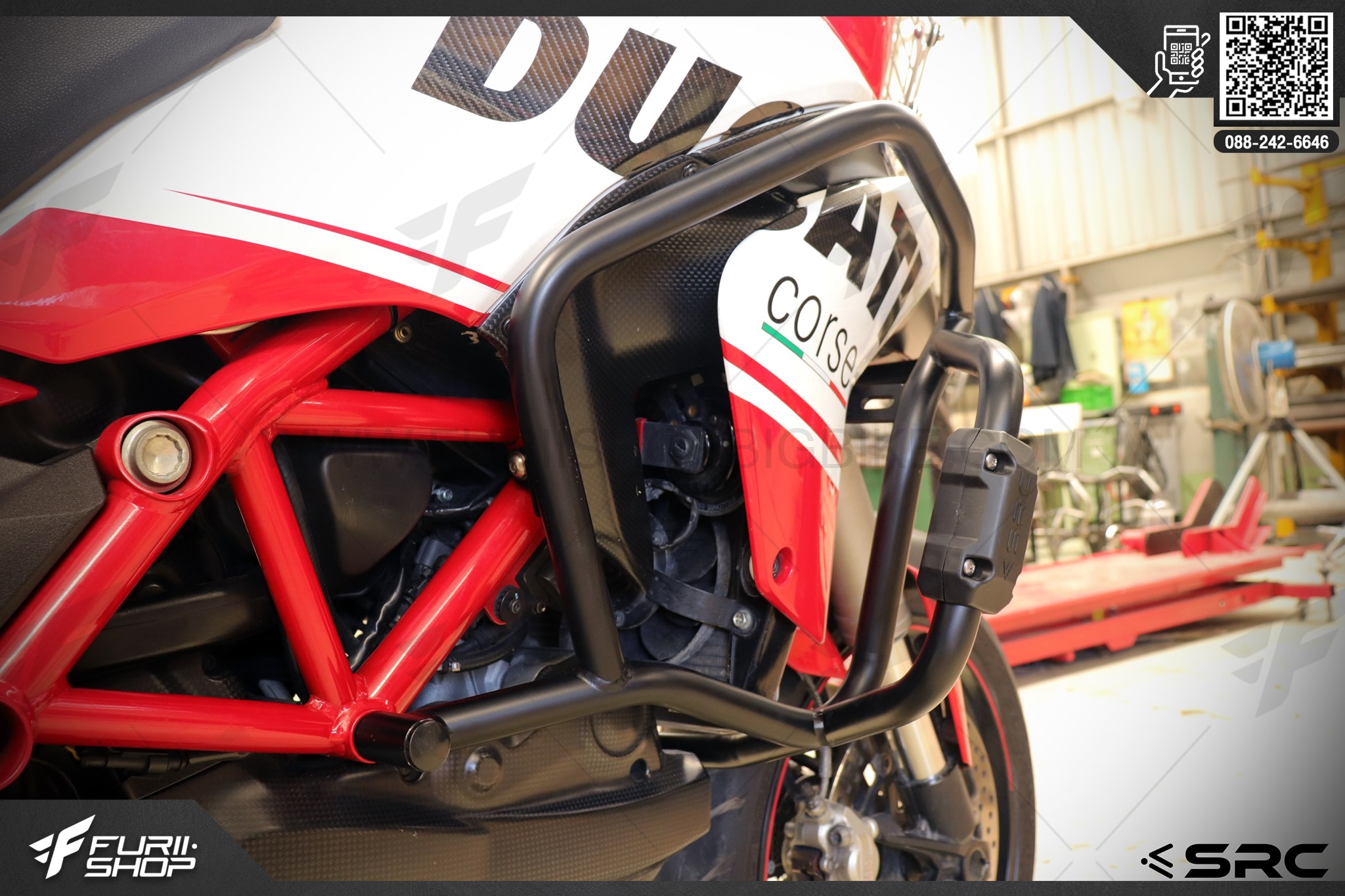 แคชบาร์ SRC FOR DUCATI MULTISTRADA 1200 2010-2014