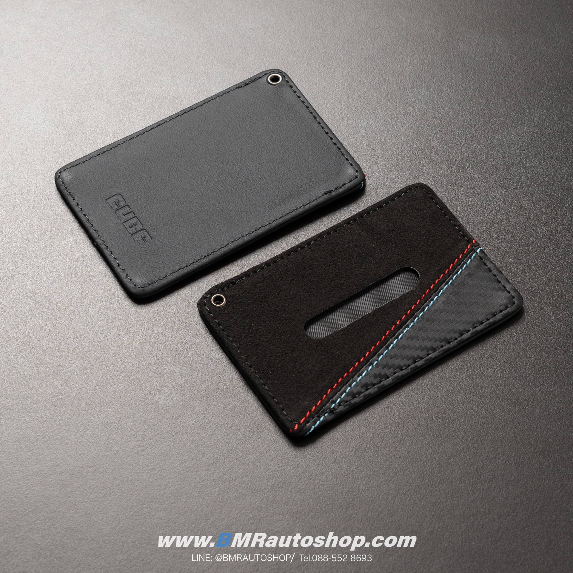 ซองใส่การ์ด Alcantara BMW Digital key card รุ่น AC231