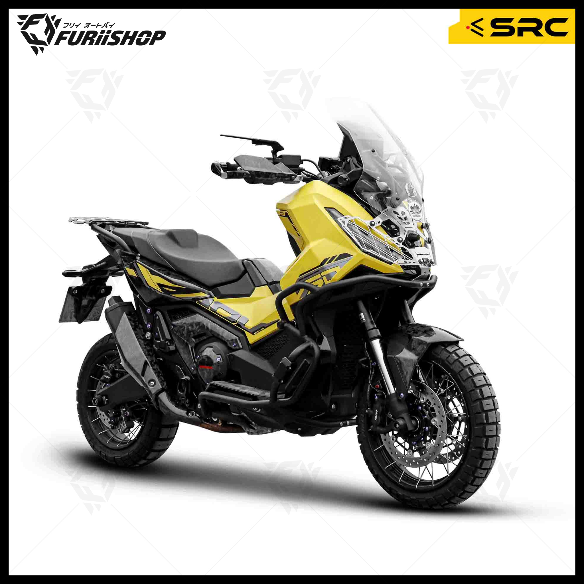 แคชบาร์.SRC CRASHBAR FULLSET FOR HONDA X-ADV 750 (2025)