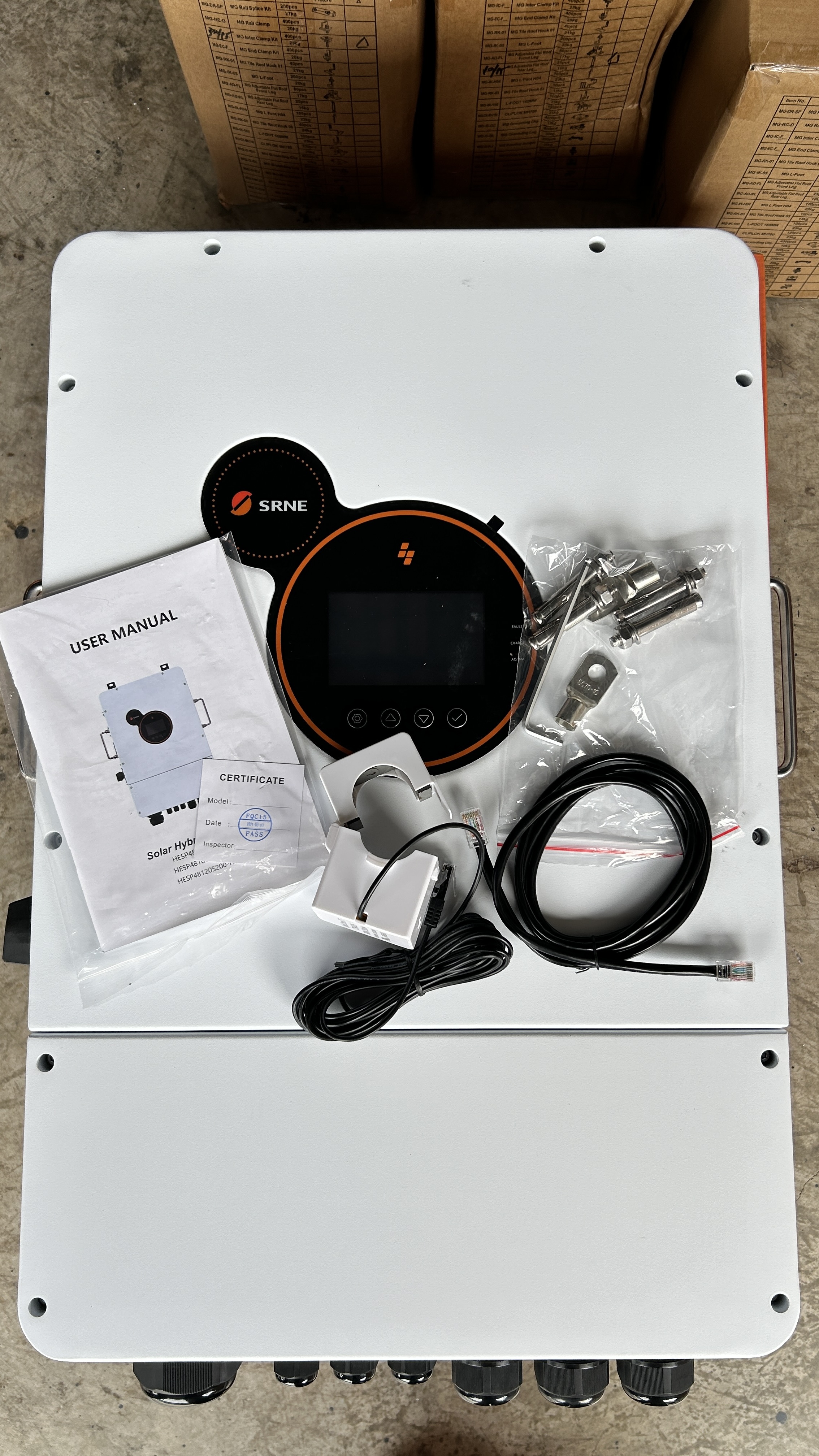 SRNE Hybrid On/off grid inverter 8kW ไฮบริดออนกริด/ออฟกริด รองรับการไม่ต่อแบต