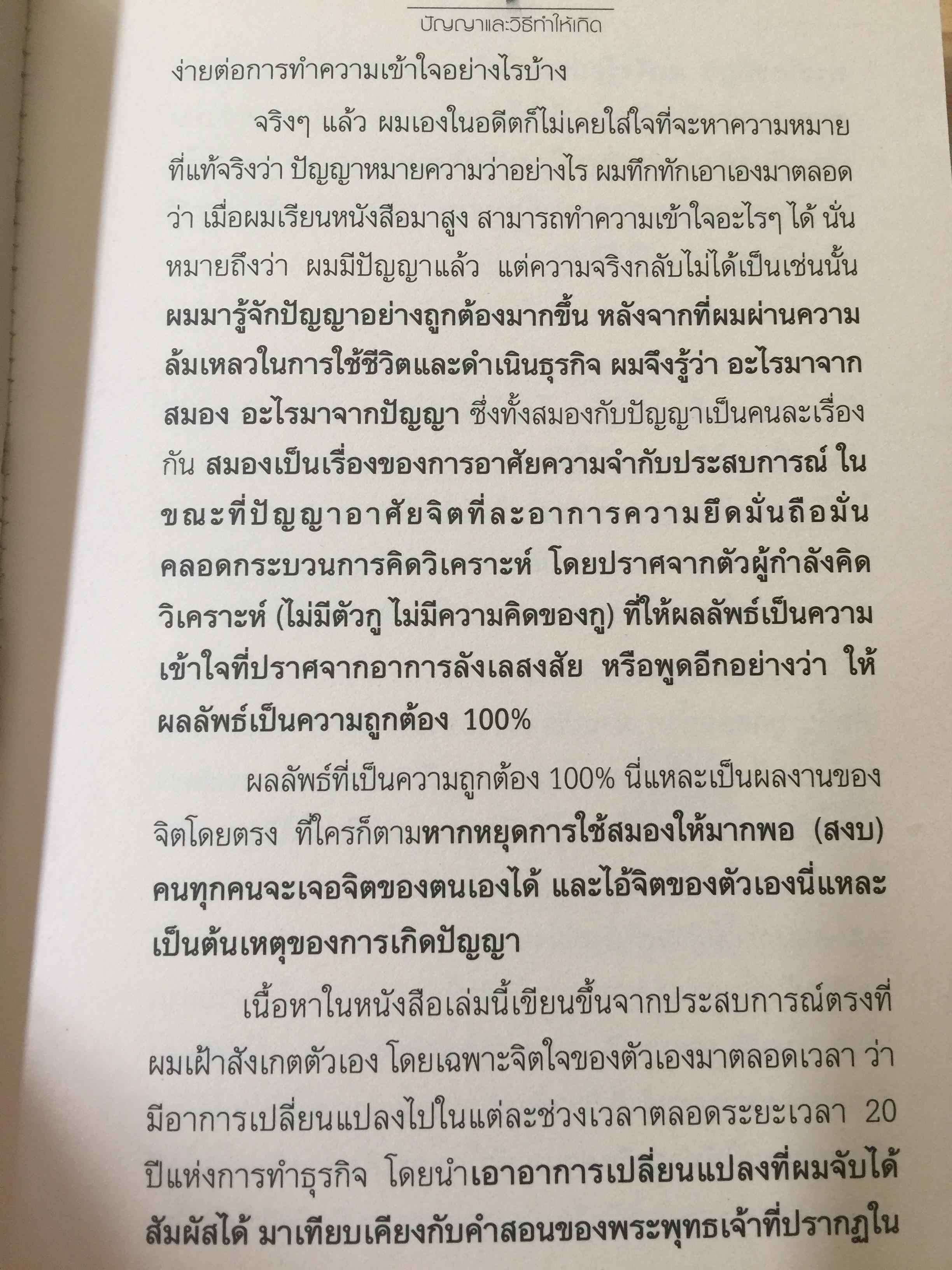 ปัญญา และวิธีทำให้เกิด ผู้เขียน ชาย กิตติคุณาภรณ์ 0 กก.