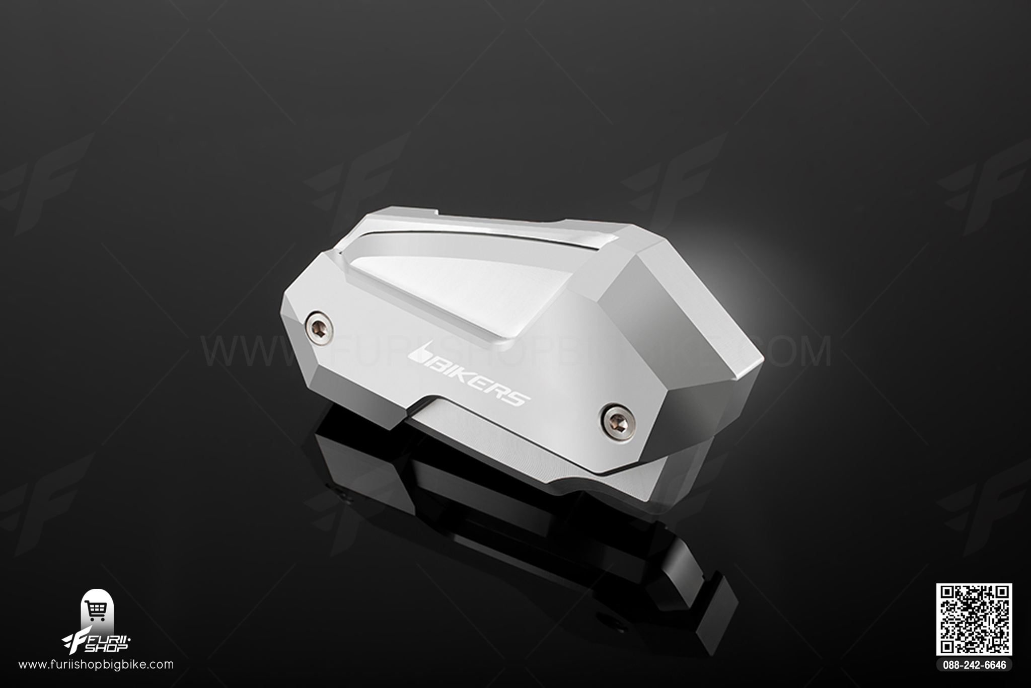 เบรคหน้า Front Brake Reservoir Cover Bikers คาวาซากิ Kawasaki Ninja650, Z650, Versys650 2015-2019