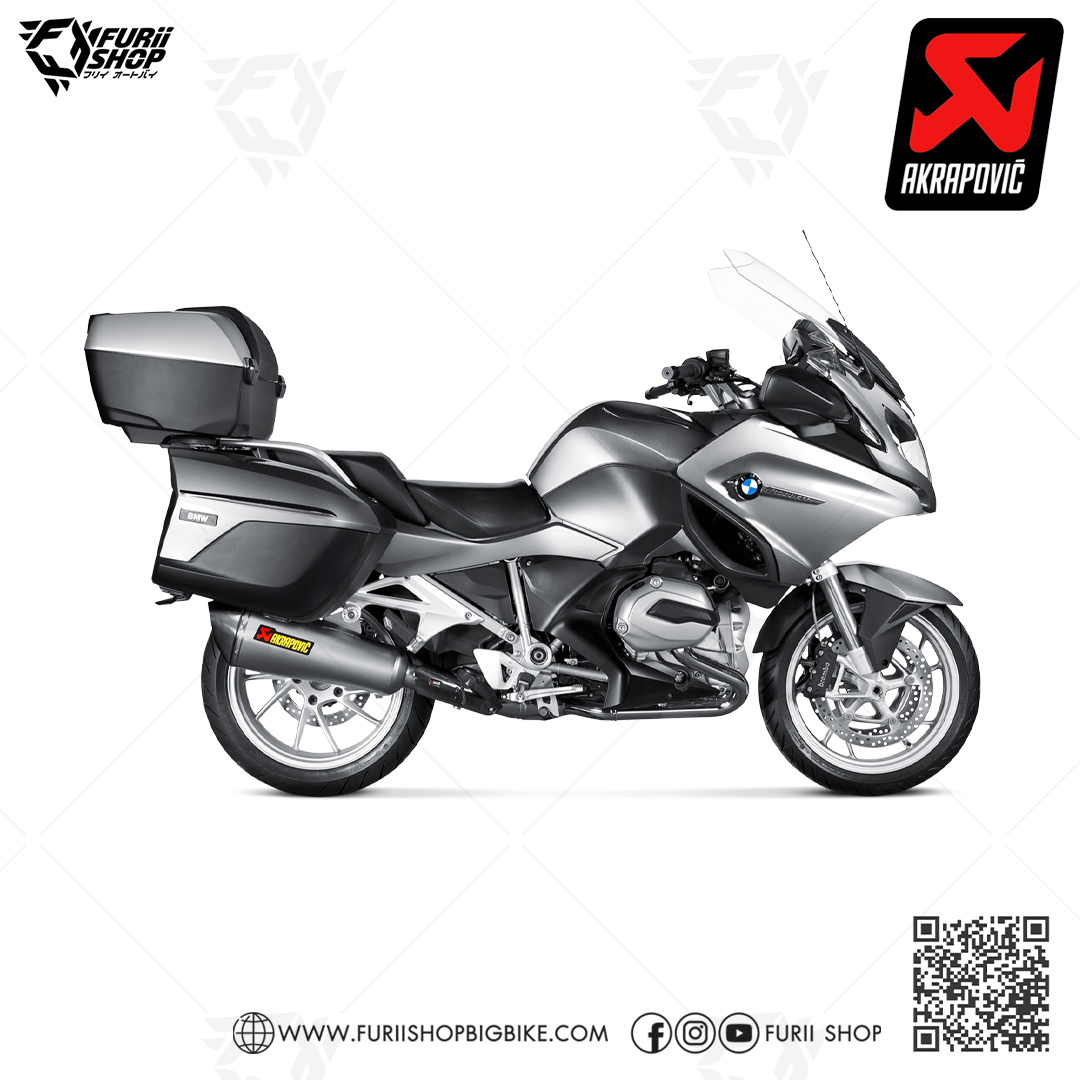 ท่อแต่ง Akrapovic Exhaust Slip On Titanium : for BMW R1200RT 2014-2018