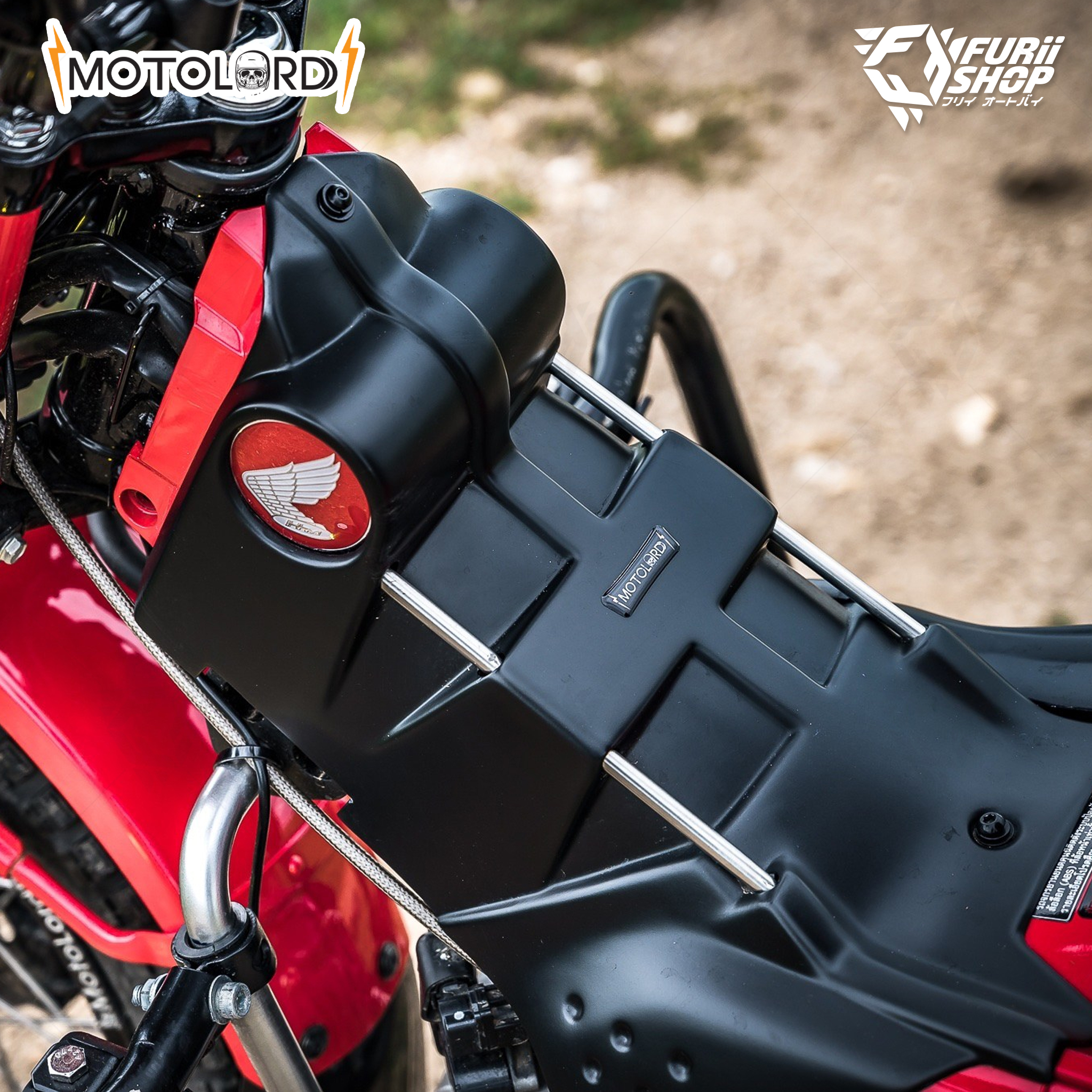 กันลาย V.2 MotoLordd MOTOZAAA : For Honda CT125 By Furii Shop