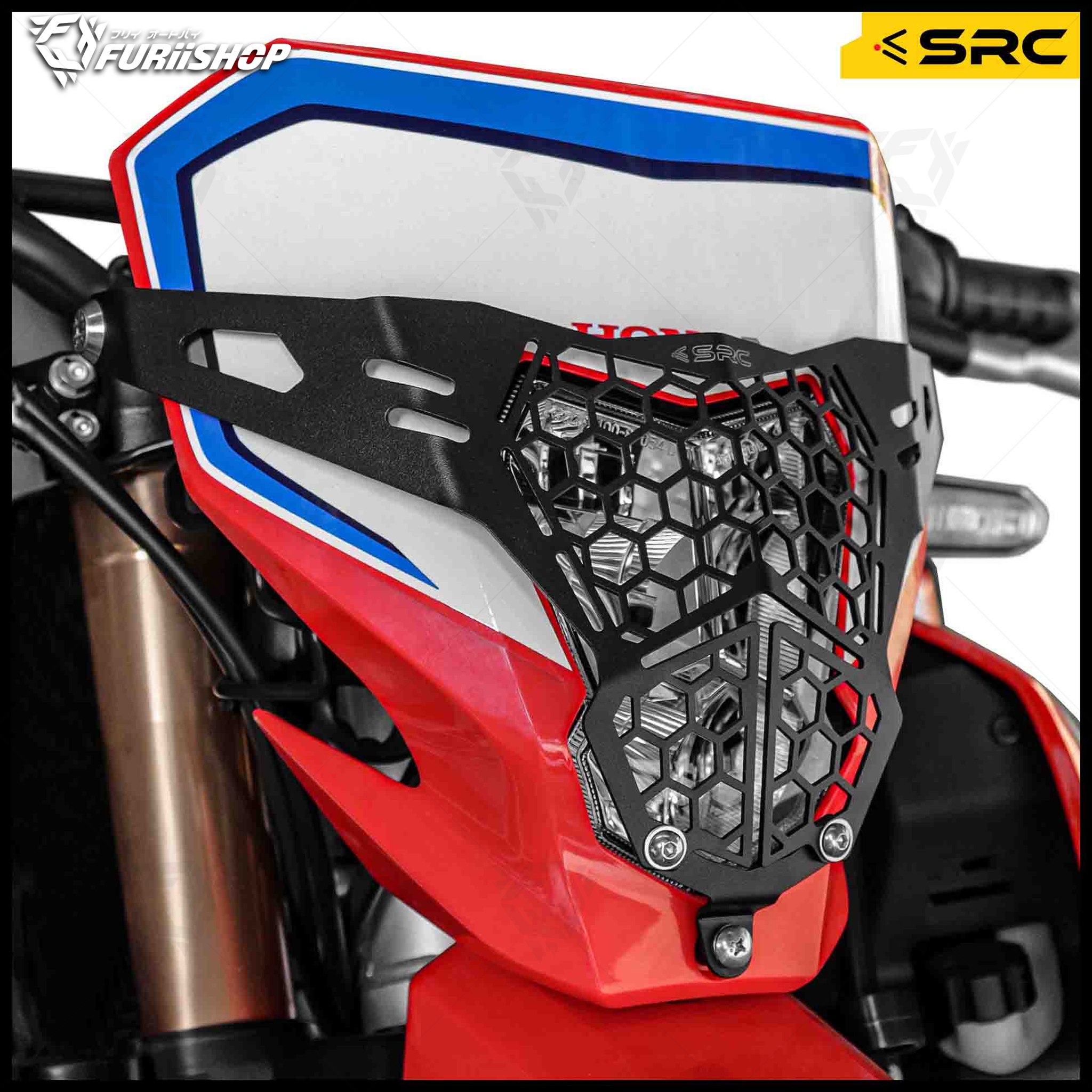 การ์ดไฟหน้า HEADLIGHT GUARD SRC FOR HONDA CRF 300 L