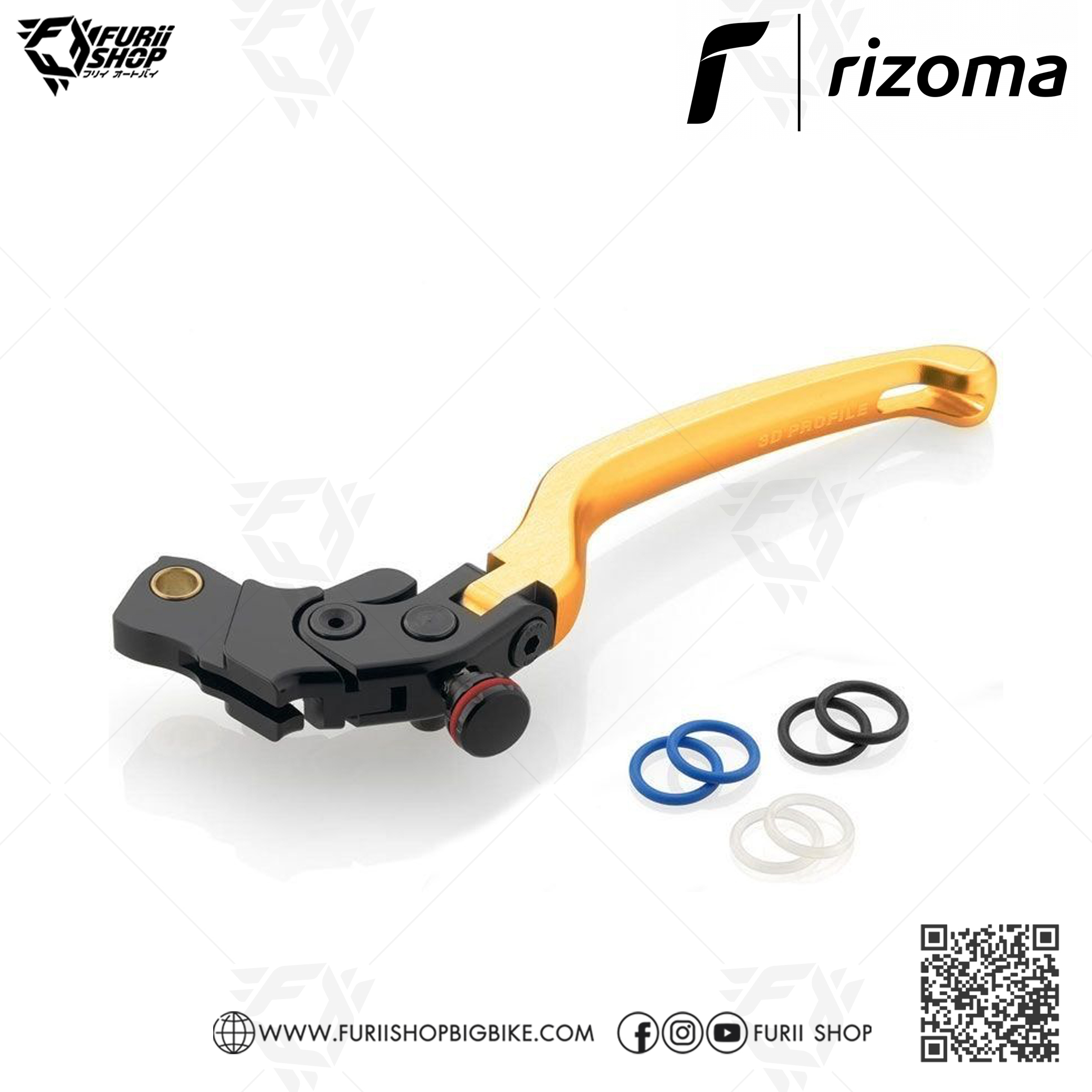 มือคลัตช์ Rizoma Clutch Levers RRC : for Ducati Diavel 2011-2018