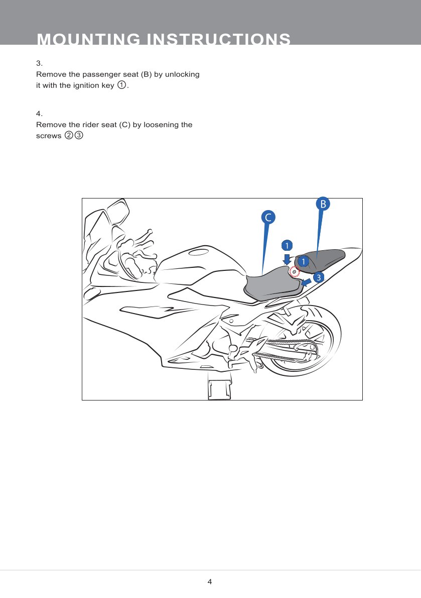 โช๊คหลังแต่ง Ohlins HO136 For Honda CBR150R ปี 2022