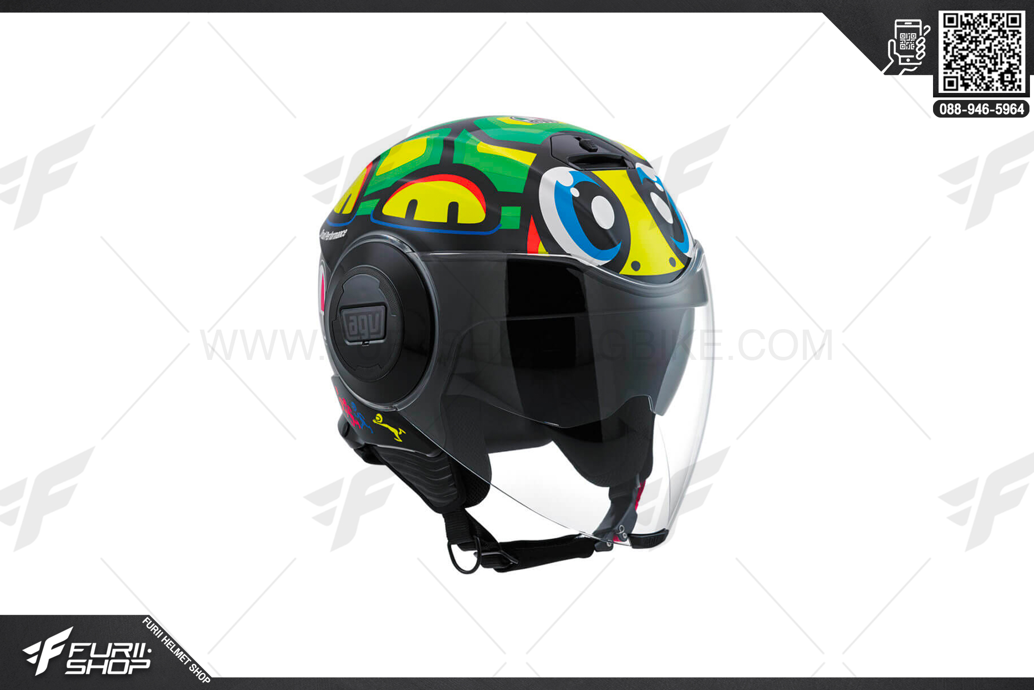 หมวกกันน็อค AGV FLUID TARTARUGA