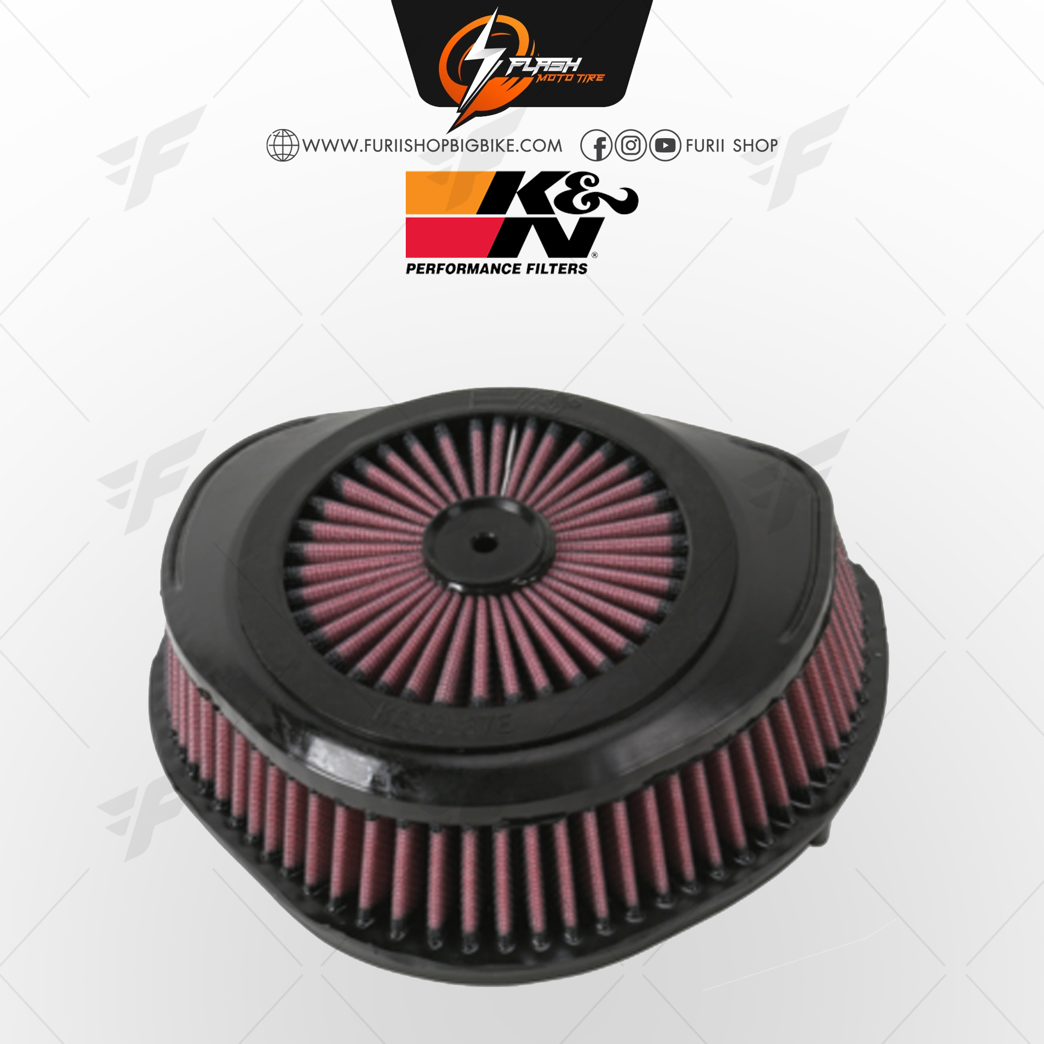 กรองอากาศ K&N สำหรับ HONDA