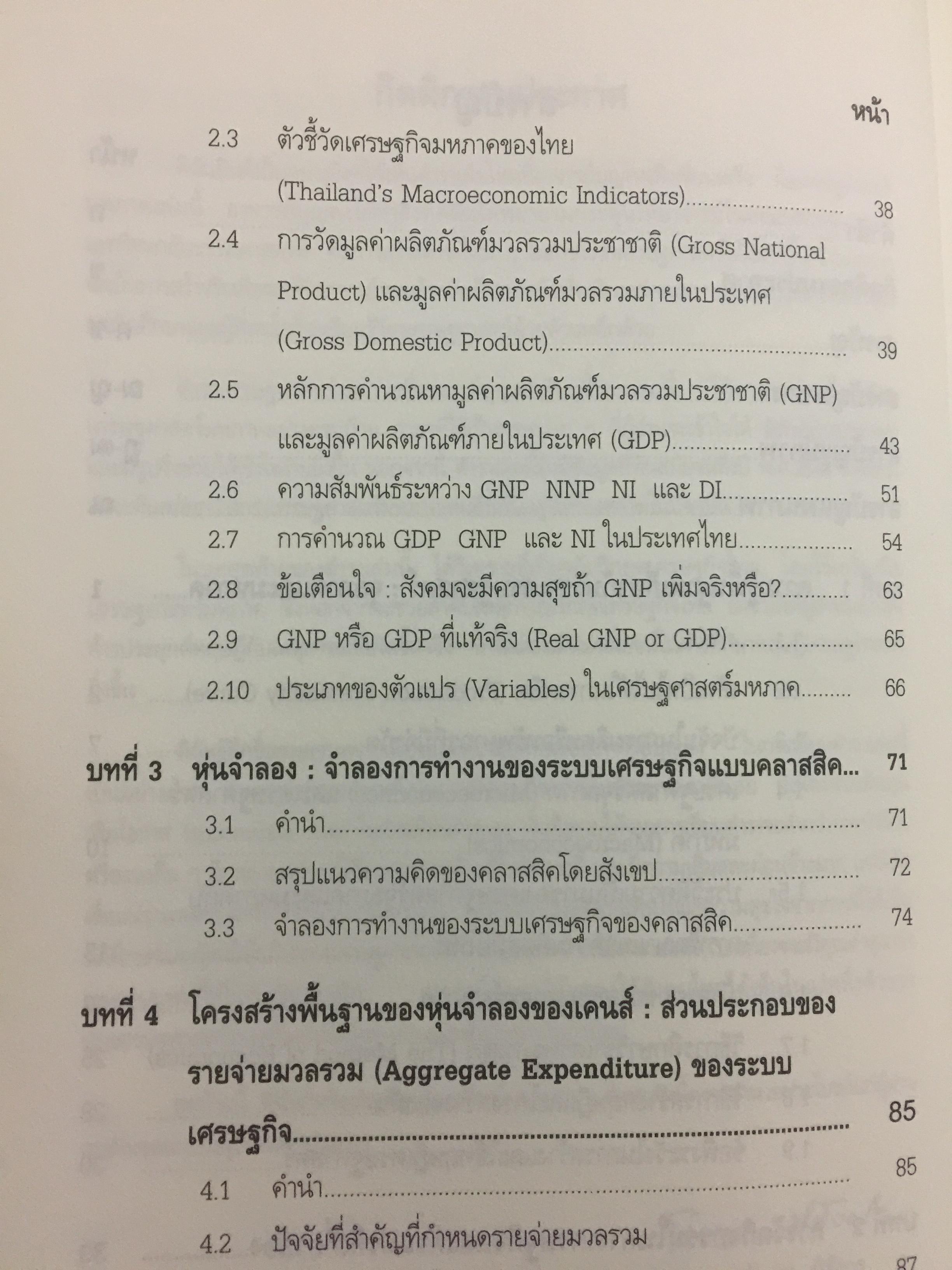 เศรษฐศาสตร์มหภาค ผู้เขียน ศจ.ดร.บุญคง หันจางสิทธิ์ 0 กก.