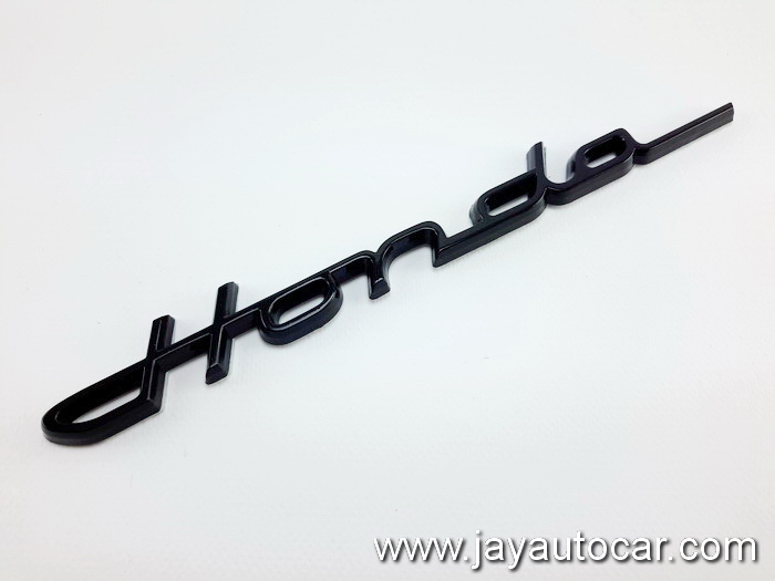 LOGO HONDA สีดำ ตัวเขียน