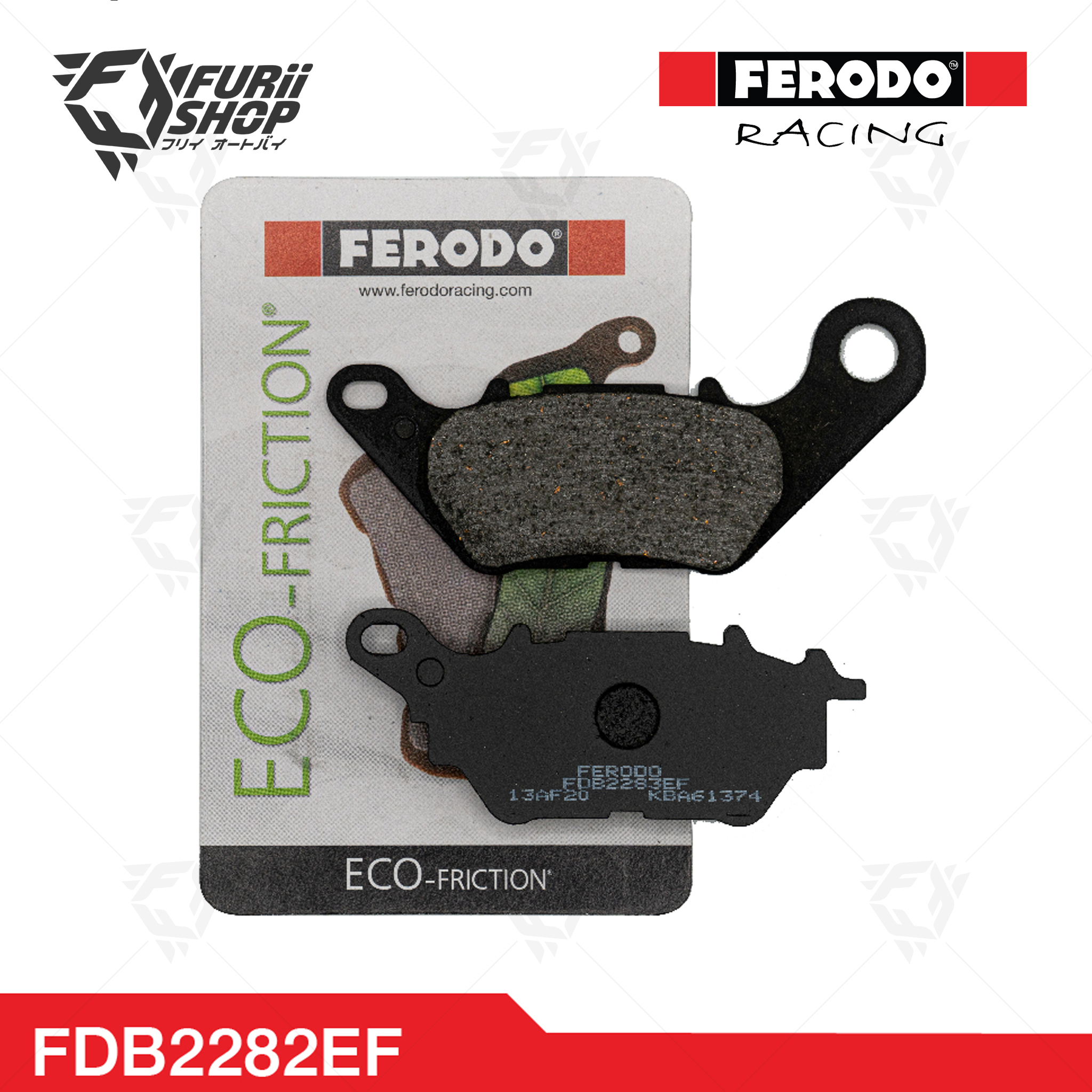 ผ้าเบรกหน้า FERODO RACING : For HONDA (FDB2282EF)