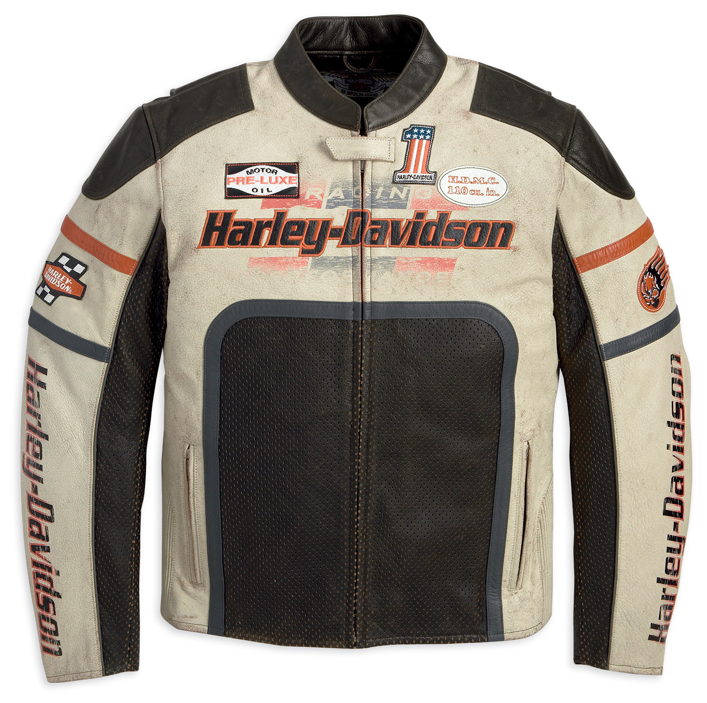 H-D เสื้อหนังรุ่น 97075- 11VM