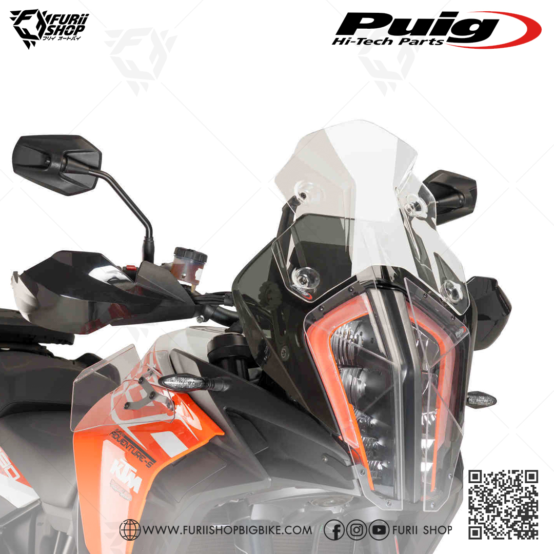 ชิลด์หน้า Puig Windshield Racing : for KTM 1290 Super Adventure 2017-2018