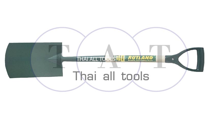 พลั่ว CARBON STEEL GARDEN SPADES RUTLAND