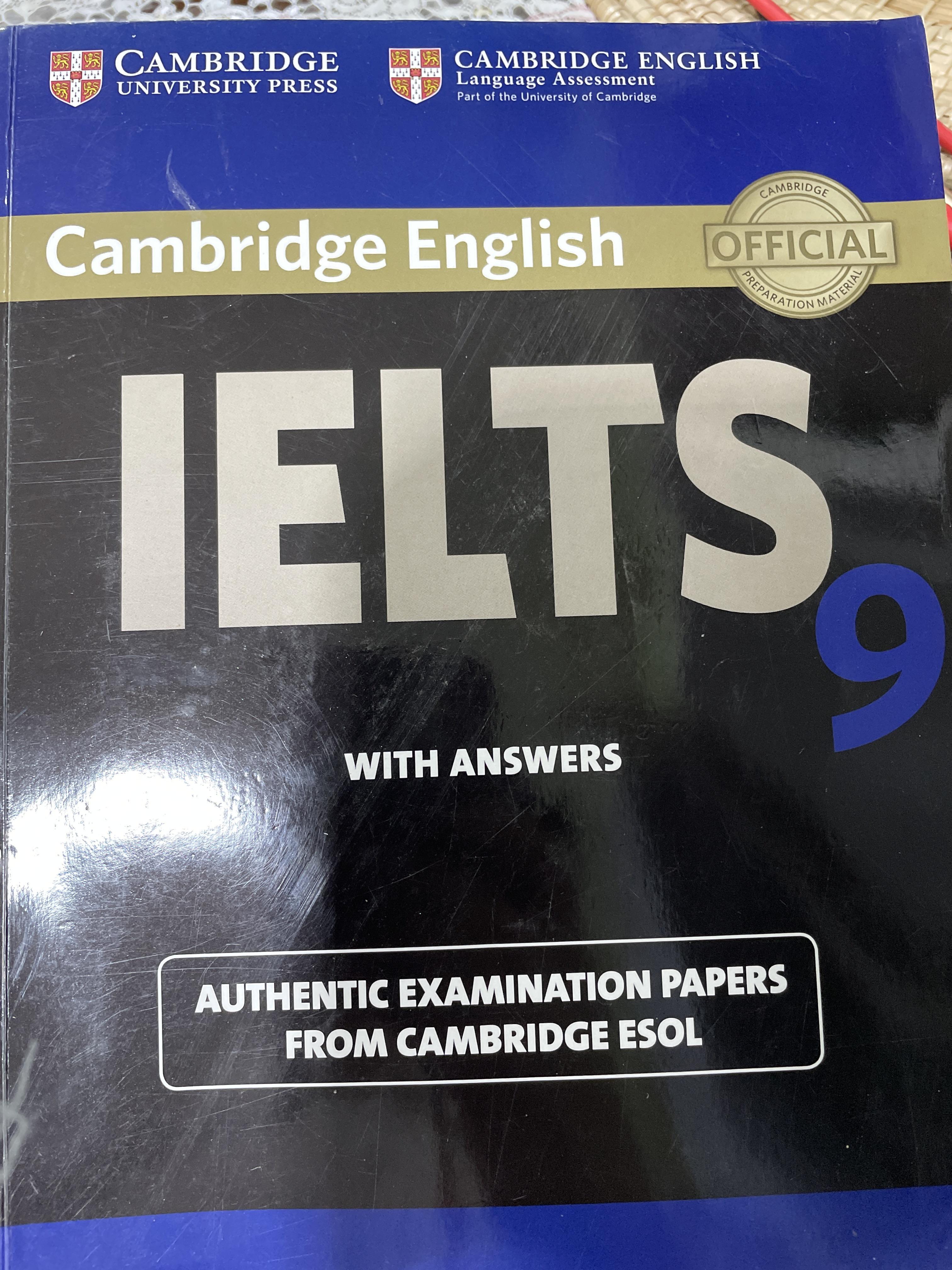 IELTS. Cambridge English. With Answers. Authentic Examination papers from Cambridge Esol 0 กก.