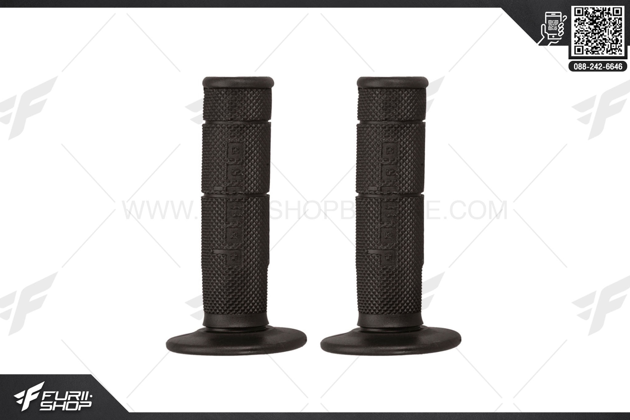 ปลอกแฮนด์ Domino Racing รุ่น Monocolore สี ดำ ปี 2020 รหัส 1150.82.40.06