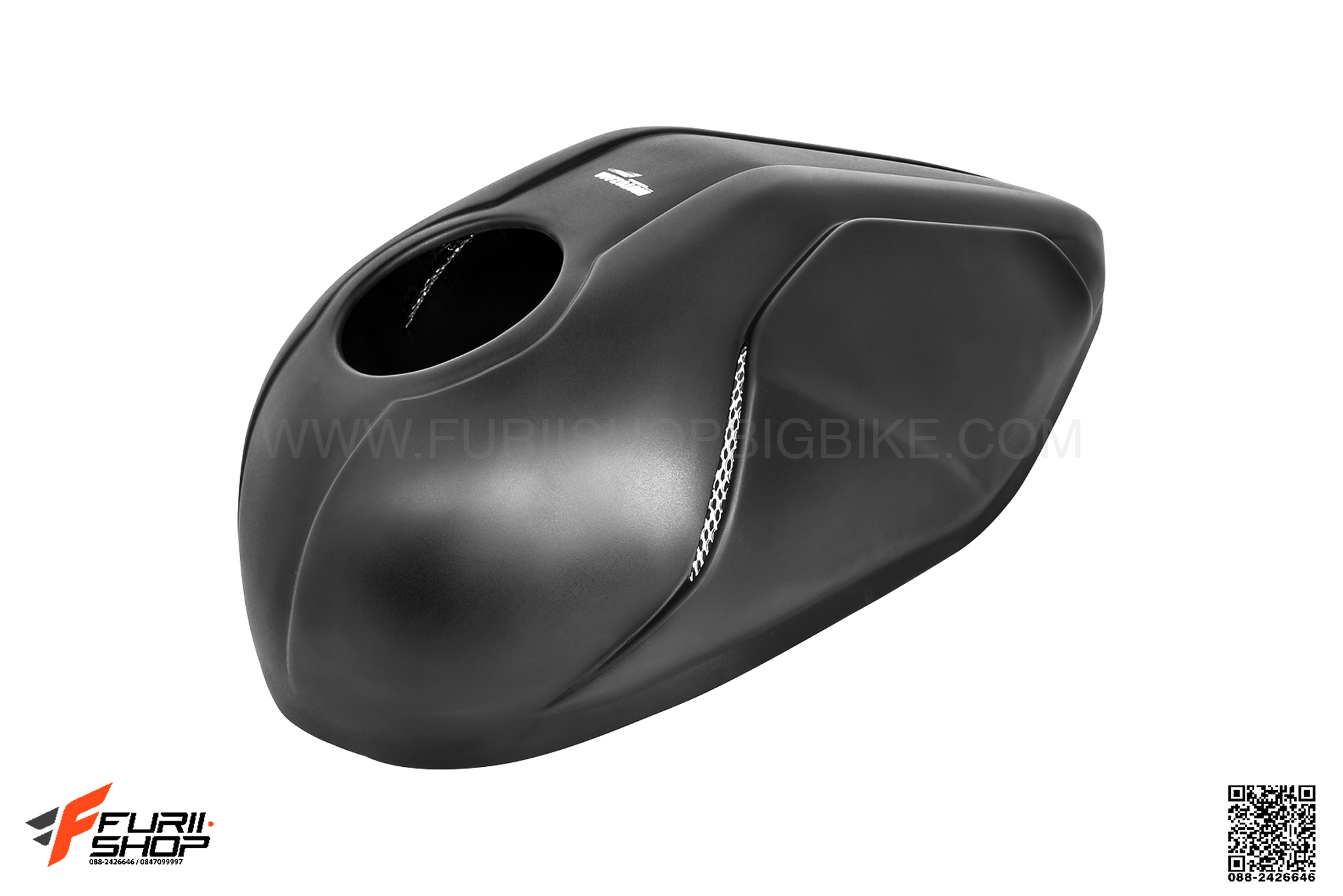 ครอบถัง MOTOZAAA สีดำ FOR HONDA REBEL