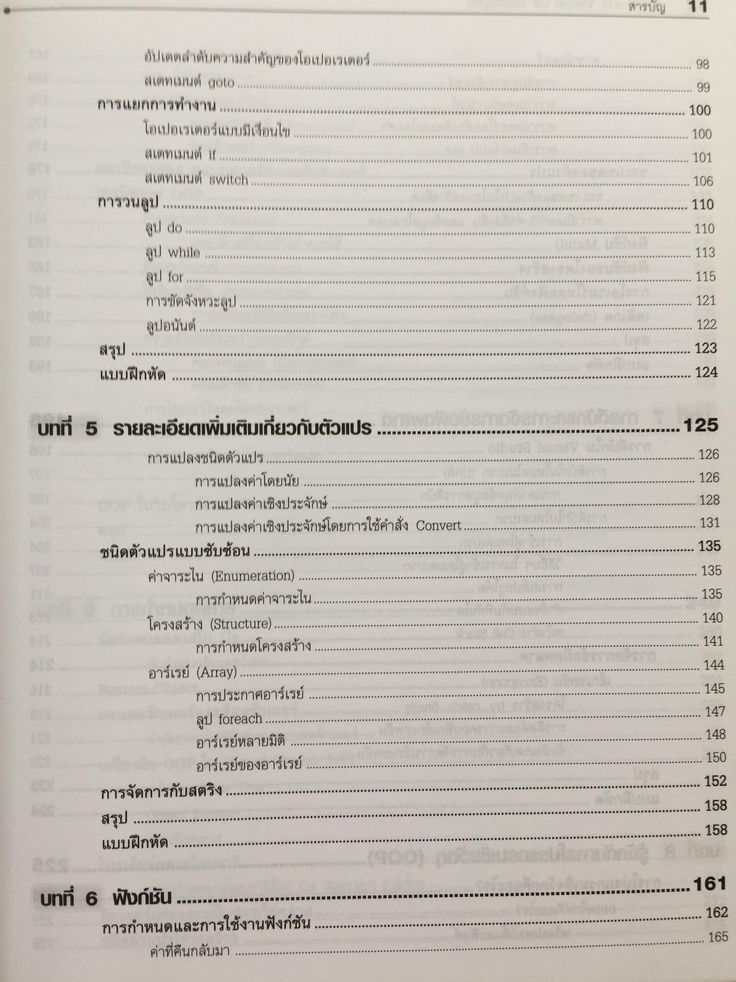 คัมภีร์การใช้ Visual C# ฉบับสมบูรณ์ โดย Karli Watson และคณะ. เรียบเรียงโดย สัวัฒนา สุขสมจินตน์ 0 กก.