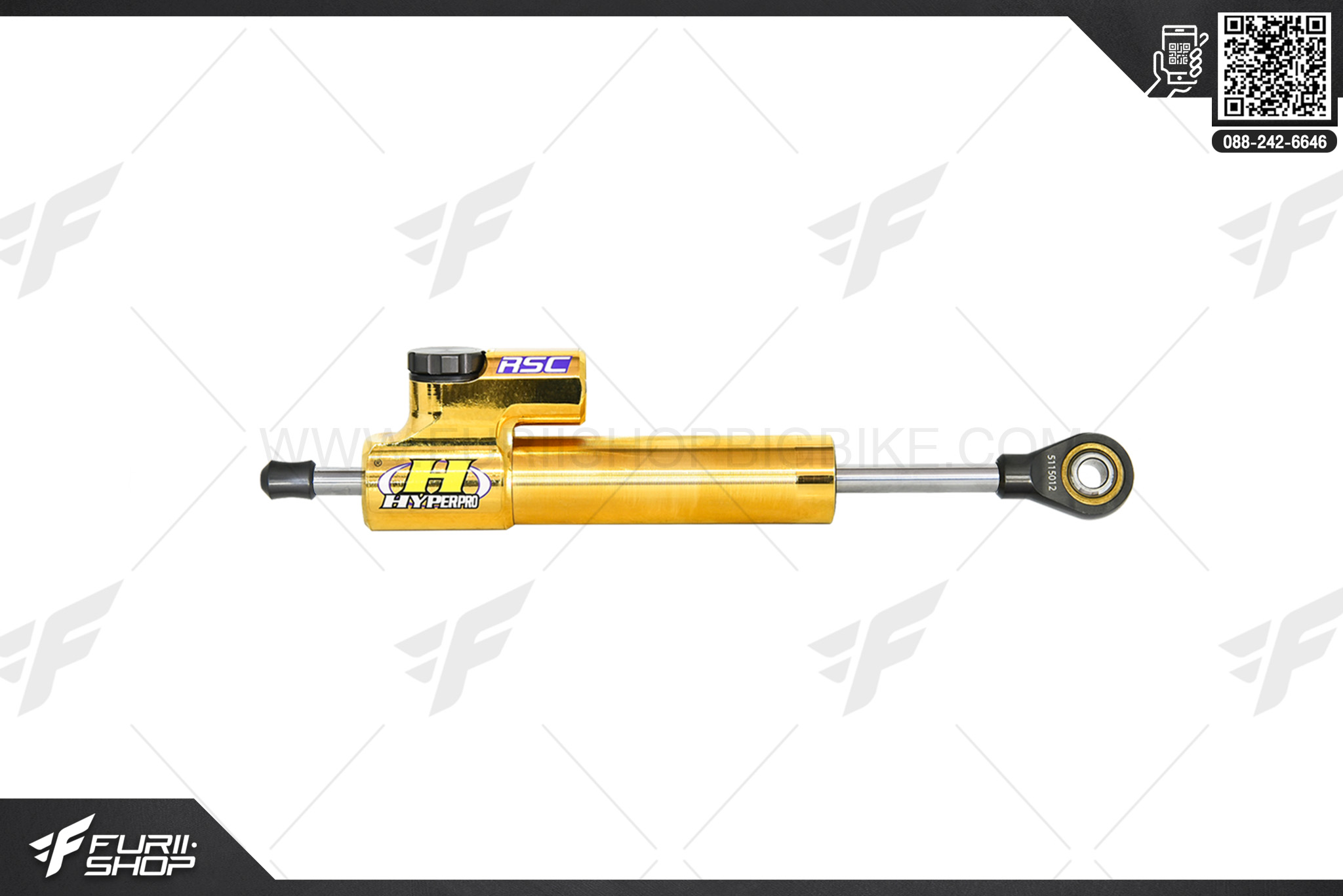 กันสะบัด Hyperpro 75mm RSC Reverse (รีเวิร์ส) Gold Plated 24k