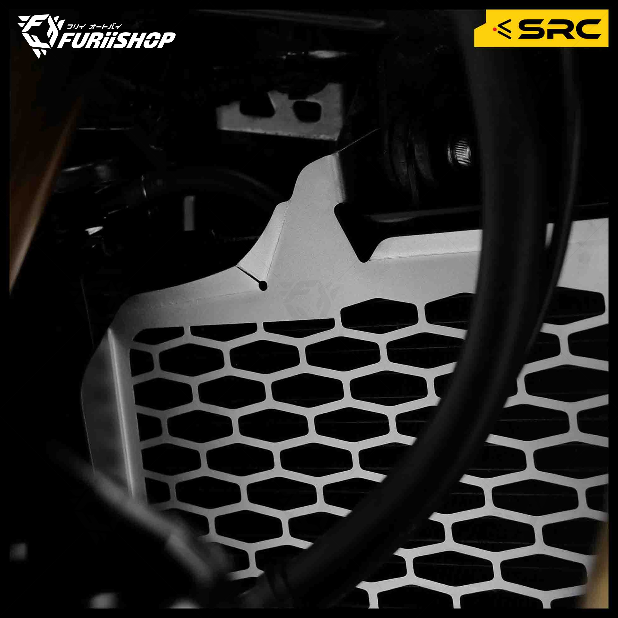 การ์ดหม้อน้ำ SRC RADIATOR GUARD FOR HONDA X-ADV 750 (2021)