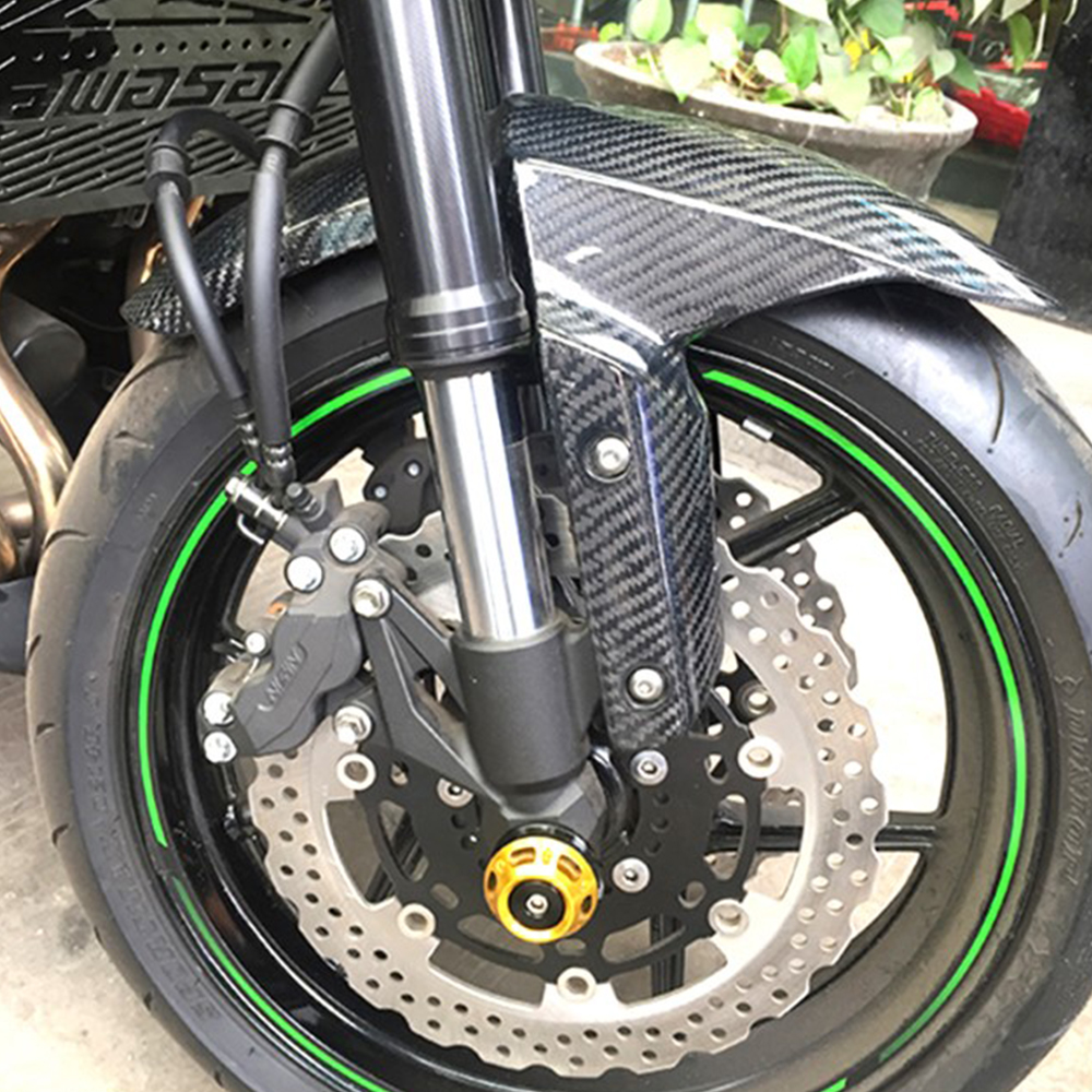 กันล้มแกนล้อ สำหรับ Kawasaki Z650,Z800,Z900,Z1000,ZX6R,ZX-10R,Ninja 650,Versy650 งาน CNC อย่างดี แข็งแรง ทนทาน