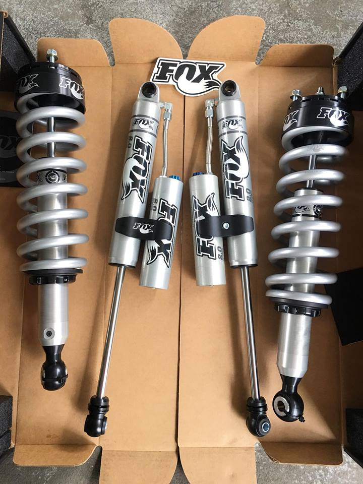 Fox 2.0 COIL-OVER IFP (FRONT) and Fox 2.0 RESERVOIR (LSC) ADJUSTER 10 clicks