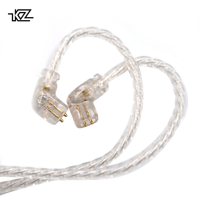 ขาย สายชุบเงินถักสำหรับ KZ ZSN สายหูฟัง 100 แกน หุ้มฉนวน kevlar fiber