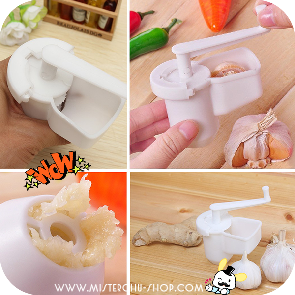 Garlic Presser ที่บดกระเทียมแบบหมุน