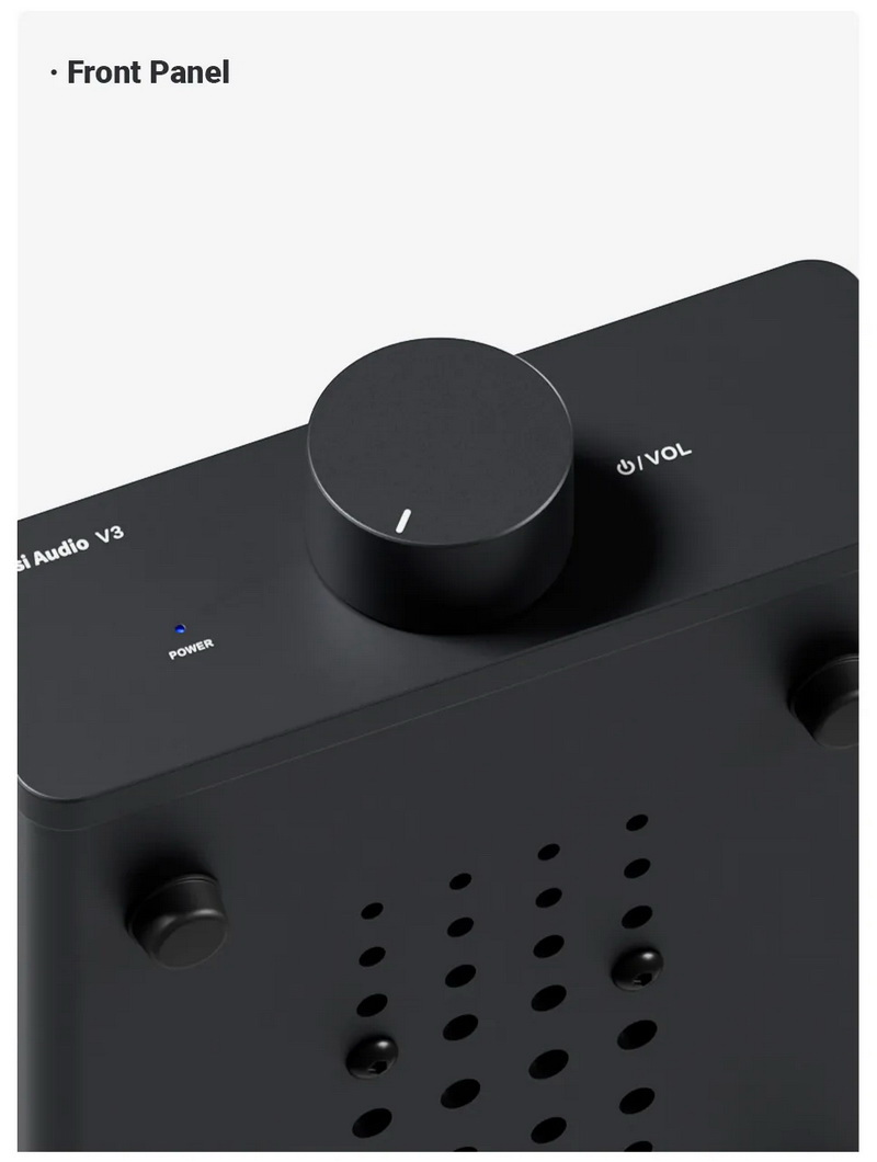 Fosi Audio V3 Power Amplifier ClassD ชิป TPA3255 อัพเกรด Op-Amp ได้ ประกันศูนย์ไทย