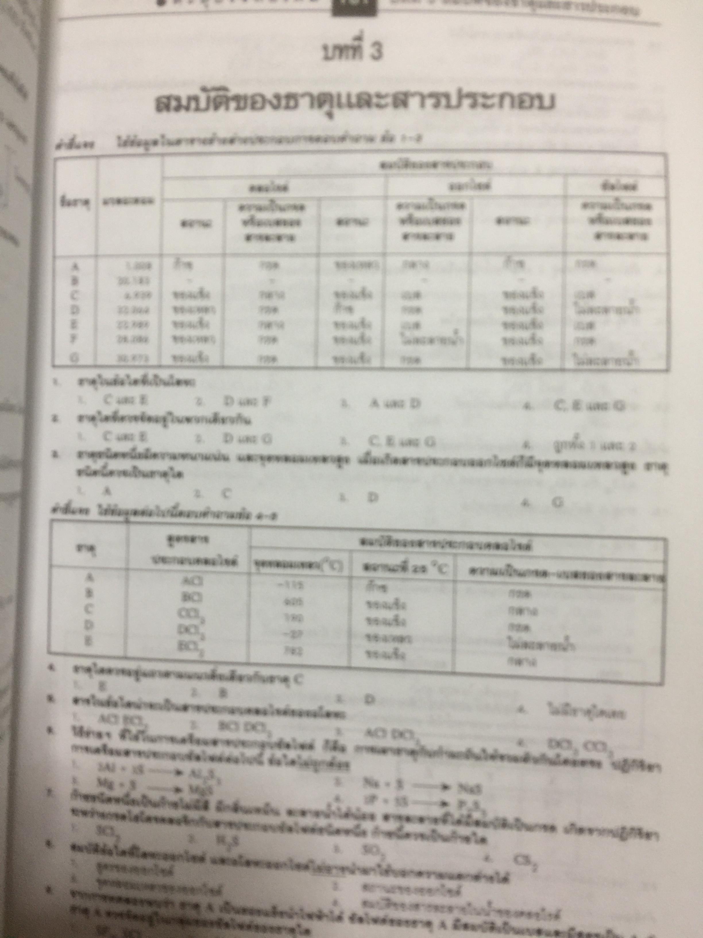 ตะลุยโจทย์ Entrance เคมี ม.4-5-6. มากกว่า 3,900 ข้อ 5,500 กรัม