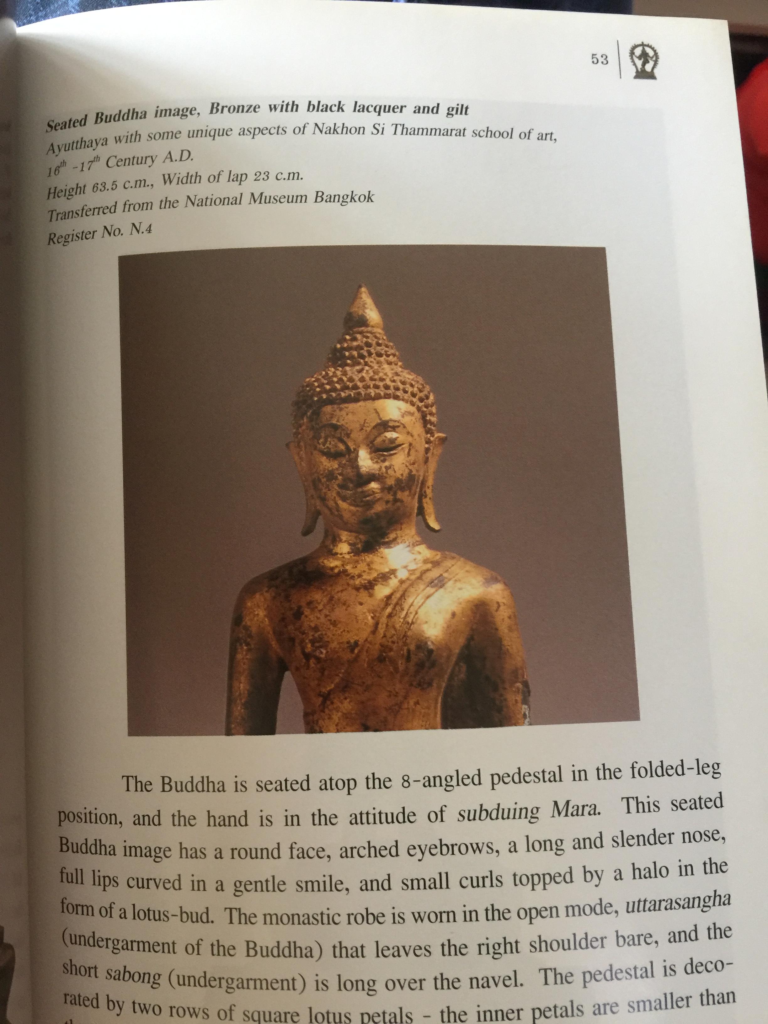 Visitors Guide to the Nakhon Si Thammaral National Museu. The Fine Arts. Department 0 กก.