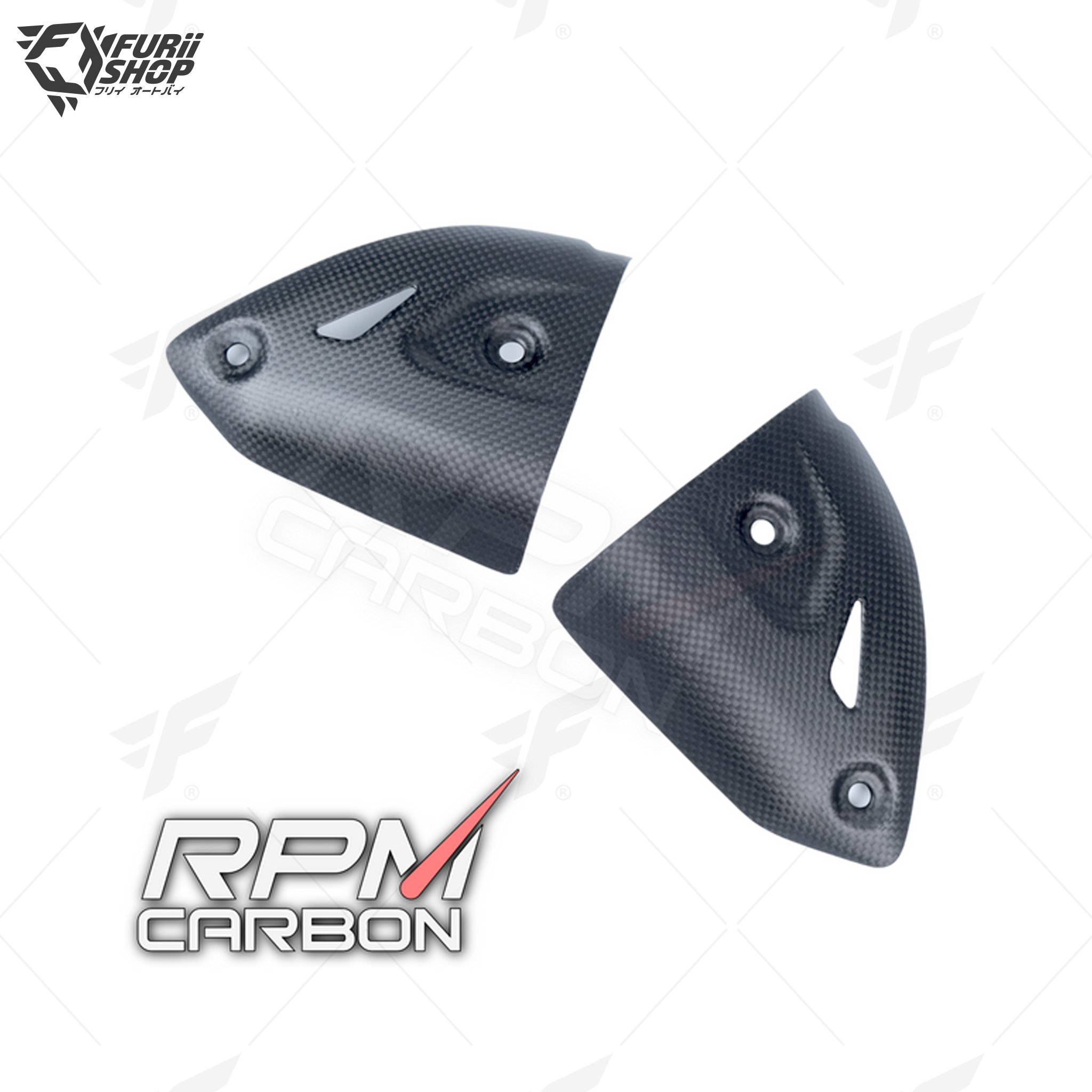 ครอบท่อ RPM Carbon Termignoni Exhaust Shield : for Ducati Panigale 899/1199/1299/959/v2 2012+