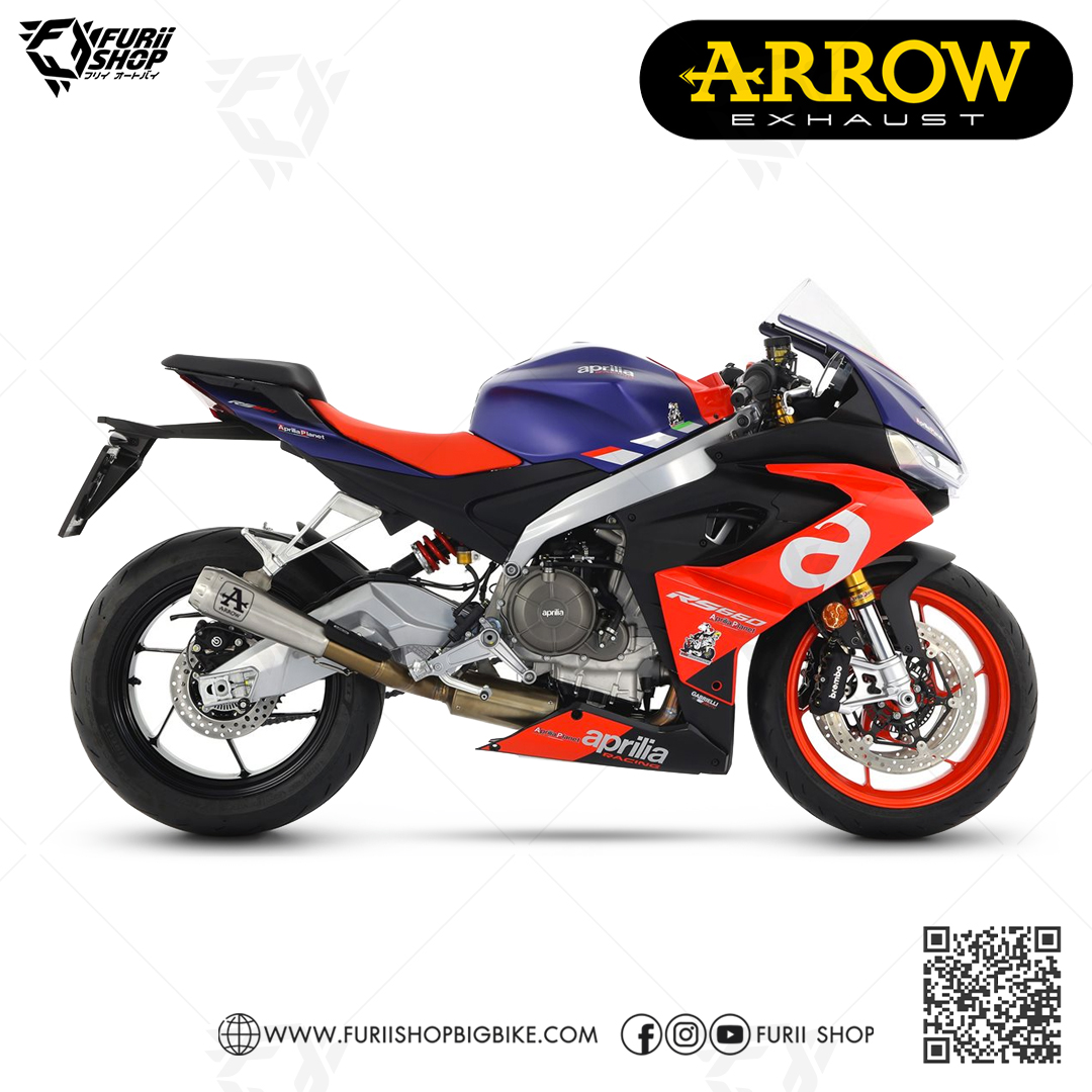 ท่อมอเตอร์ไซค์ Arrow Competition Moto GP : for Aprilia RS660 / Tuono 660 2022