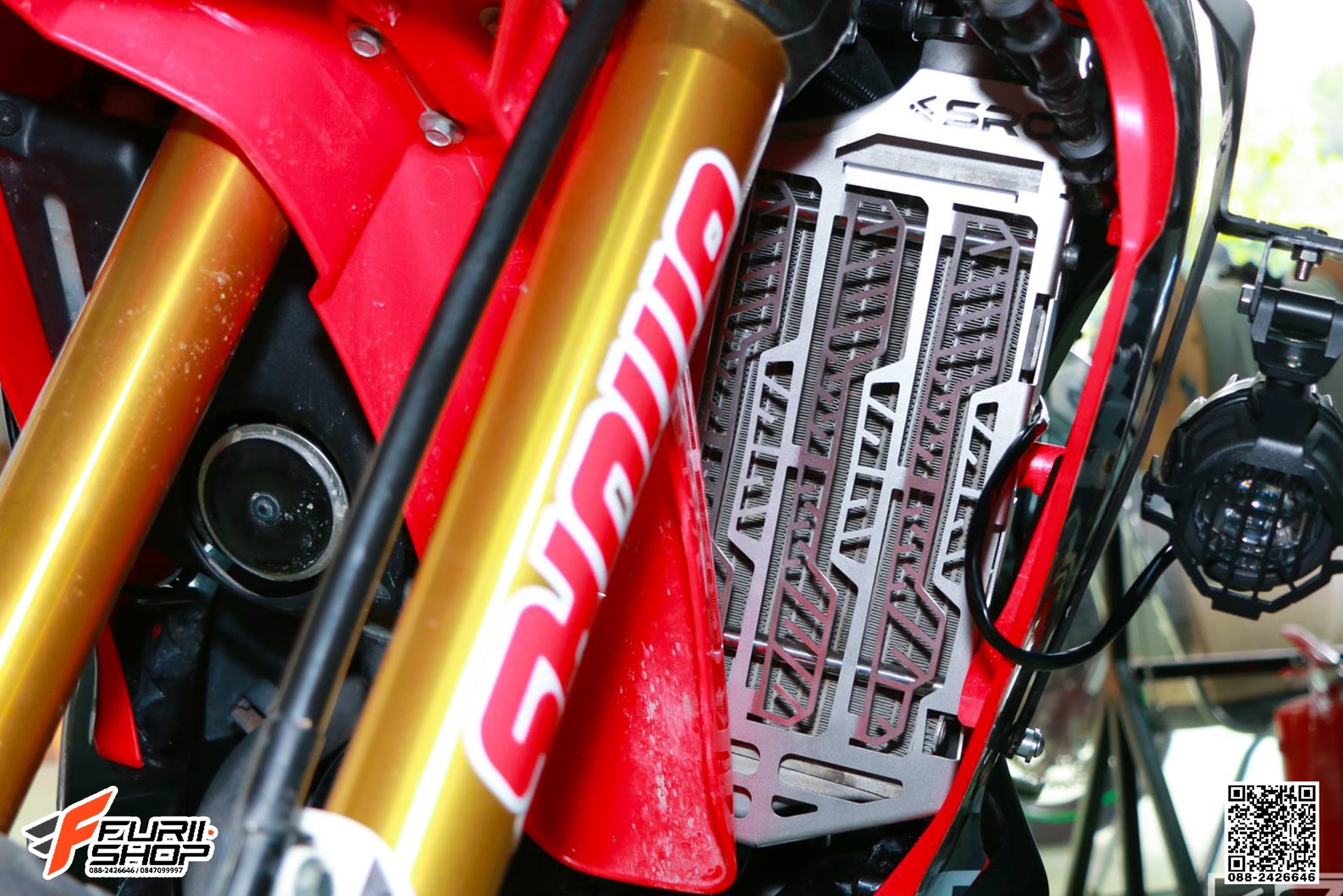 การ์ดหม้อน้ำ SRC FOR HONDA CRF250RALLY