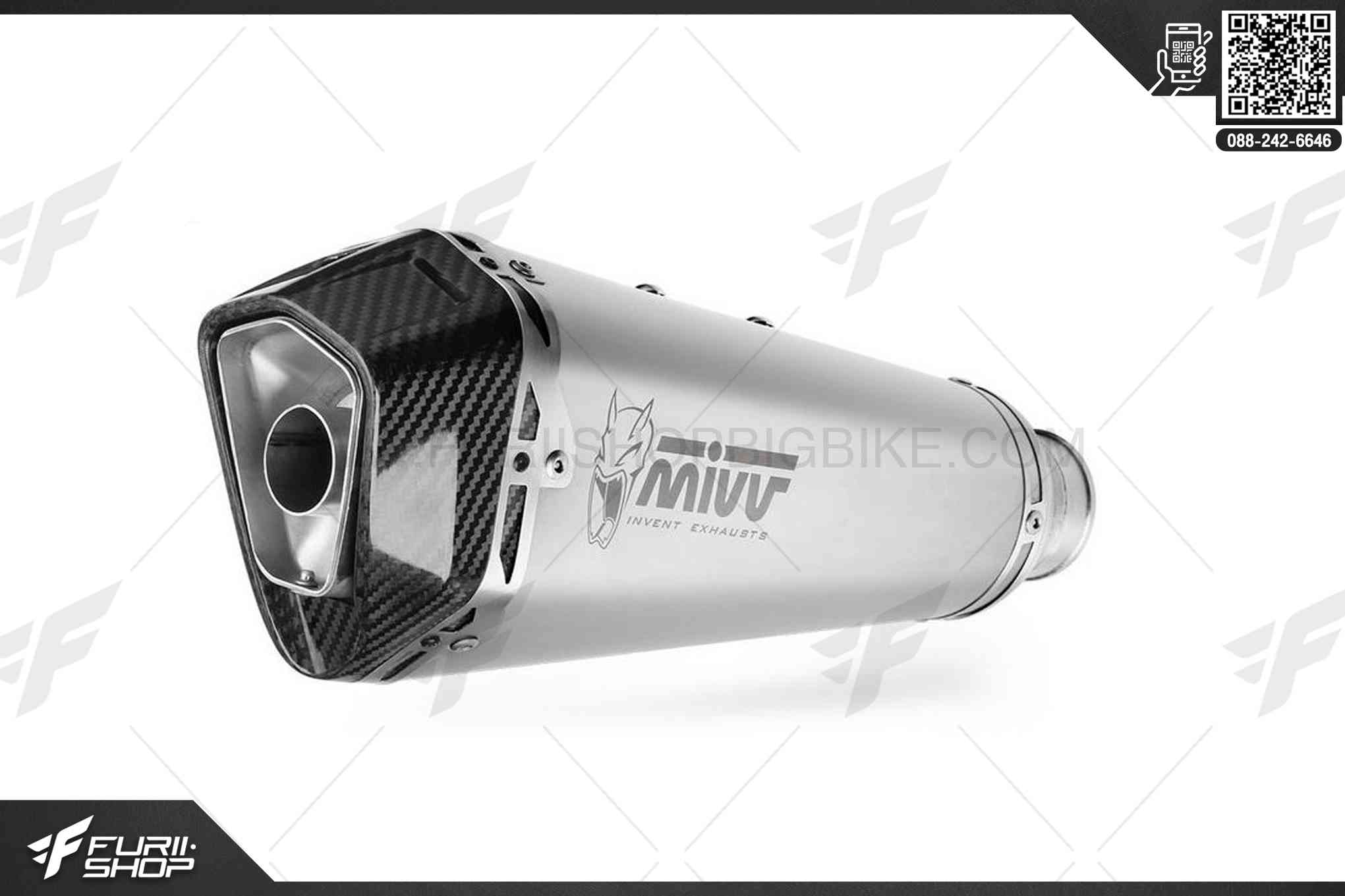 ท่อมอเตอร์ไซค์ MIVV FOR HONDA X-ADV 750 DELTA RACE ST STEEL CARBON CAPS ท่อแต่ง ท่อสูตร ท่อบิ๊กไบค์ ท่อBigbike ท่อไอเสีย