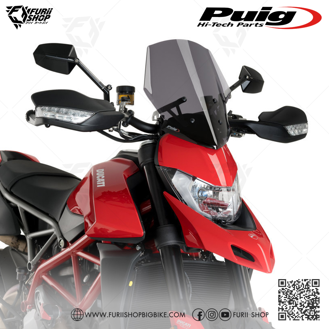 ชิลด์หน้า Puig Windshield Sport : for Ducati Hypermotard 950 2019-2022