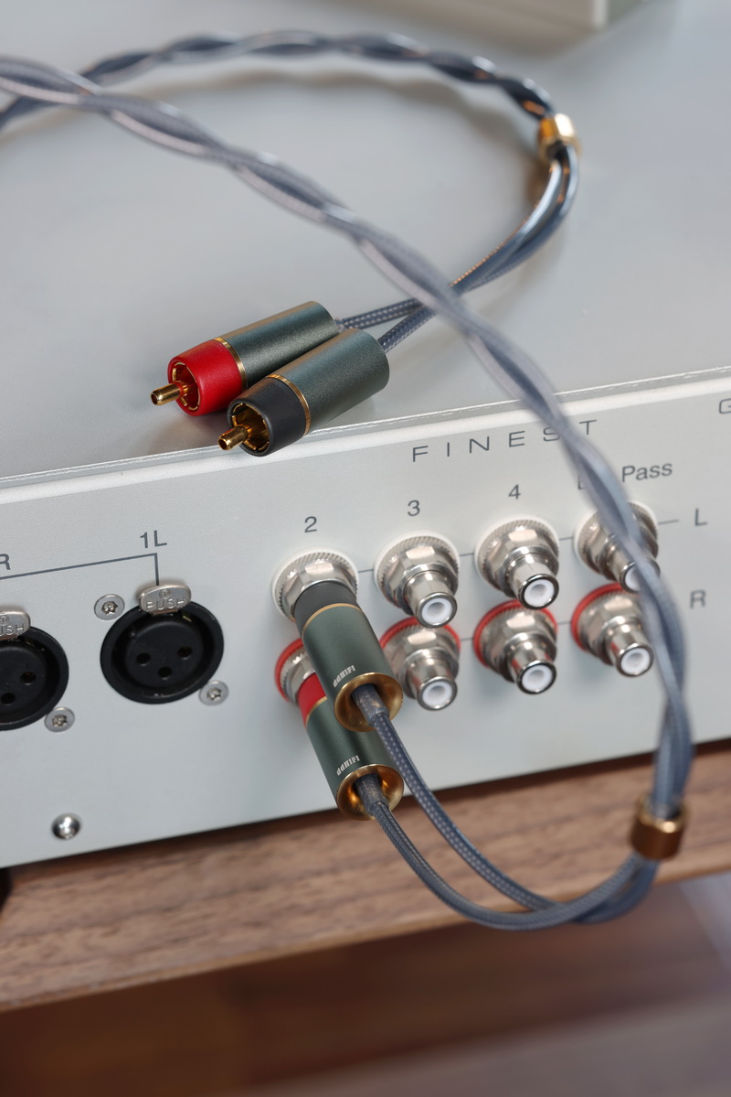 DD RC30B สายสัญญาณเสียง RCA ซ้าย ขวา ออก RCA ซ้าย ขวา สำหรับเครื่องเสียง ประกันศูนย์ไทย
