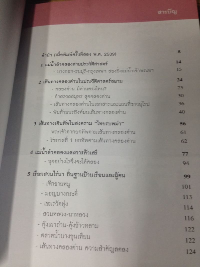แม่น้ำลำคลองสายประวัติศาสตร์
