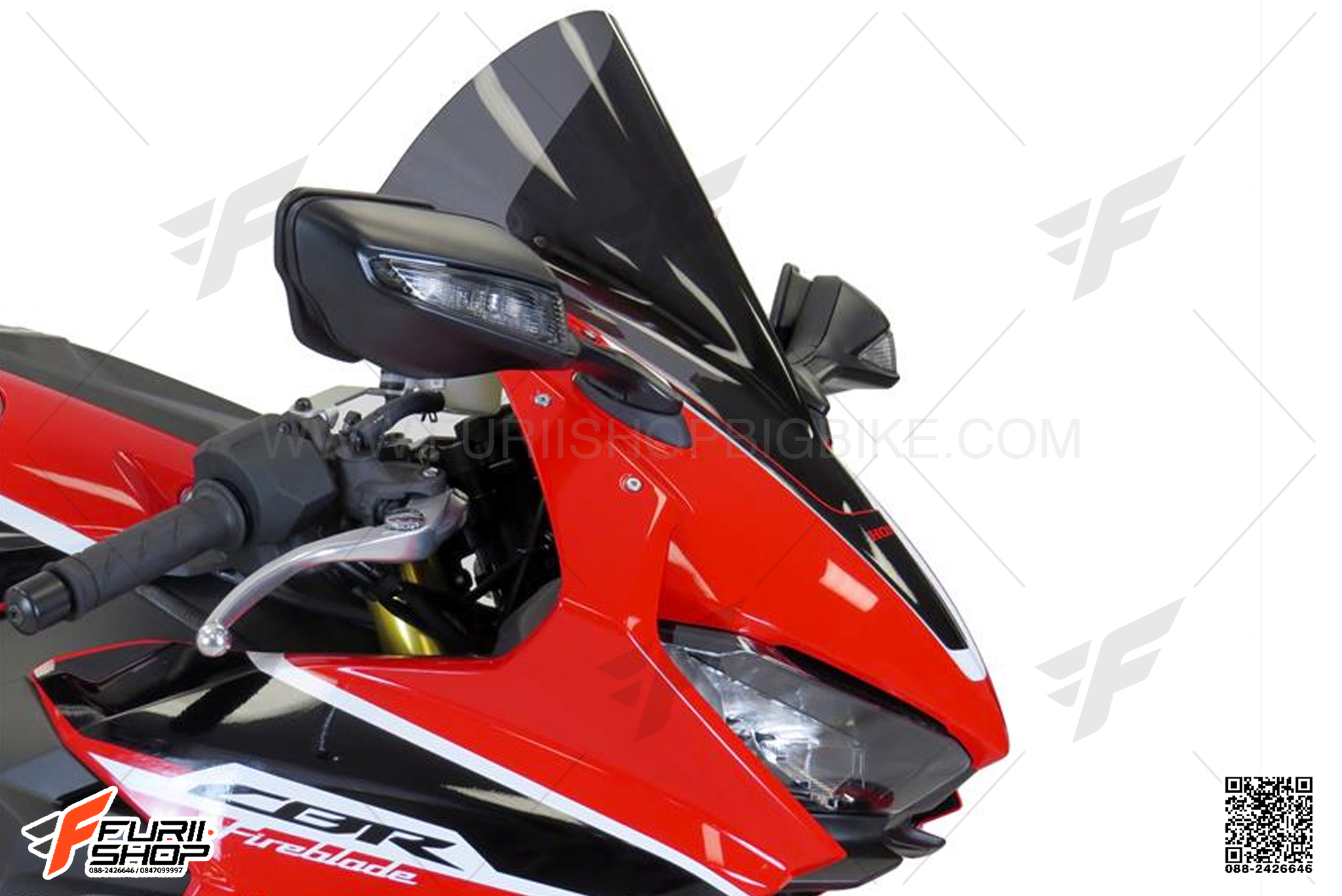 ชิวหน้า POWERBRONZE EXTRA HIGH FOR HONDA CBR1000RR 2017