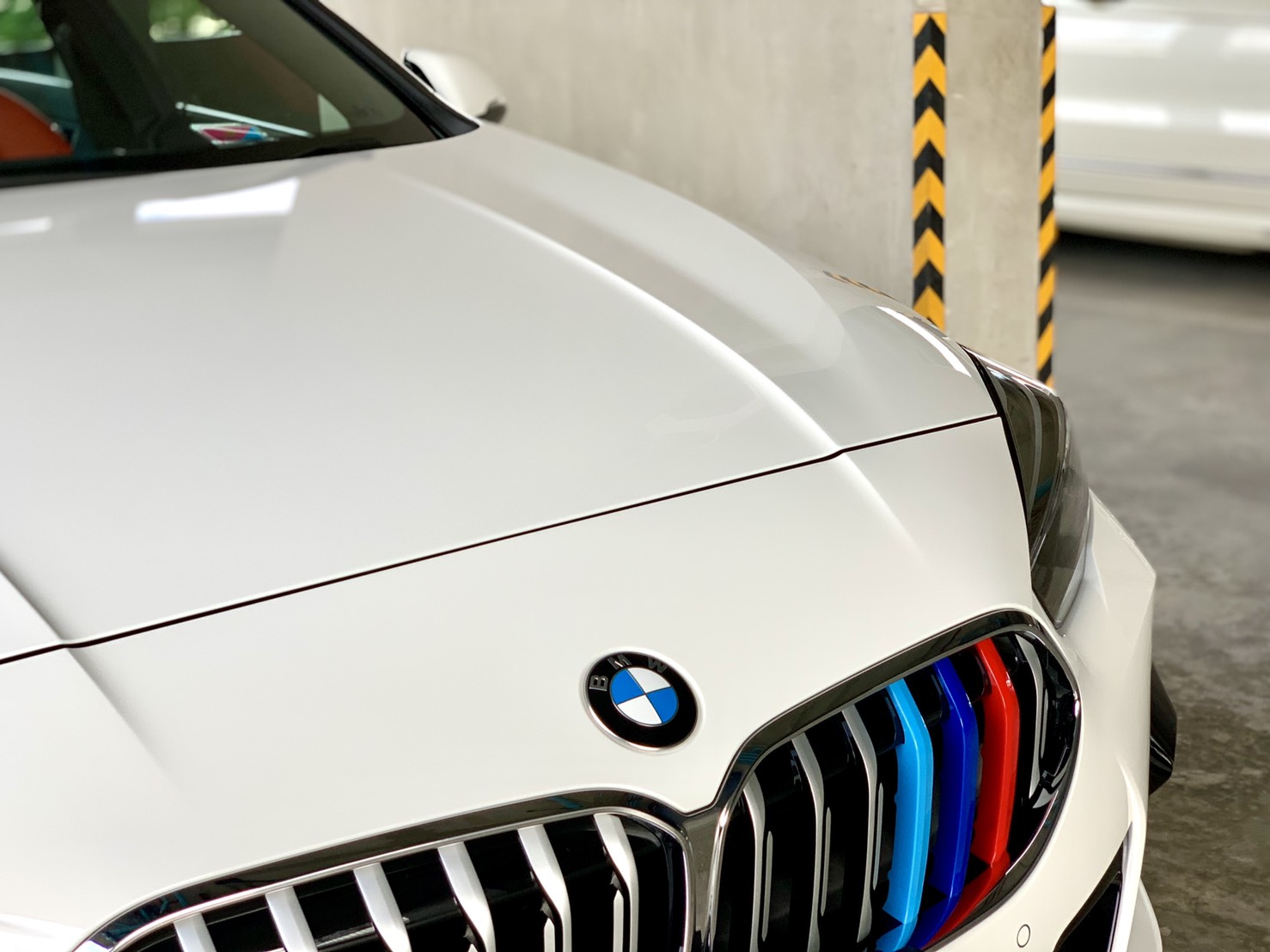 แถบสีพลาสติก M ติดกระจังหน้า BMW 2series Gran Coupe F44